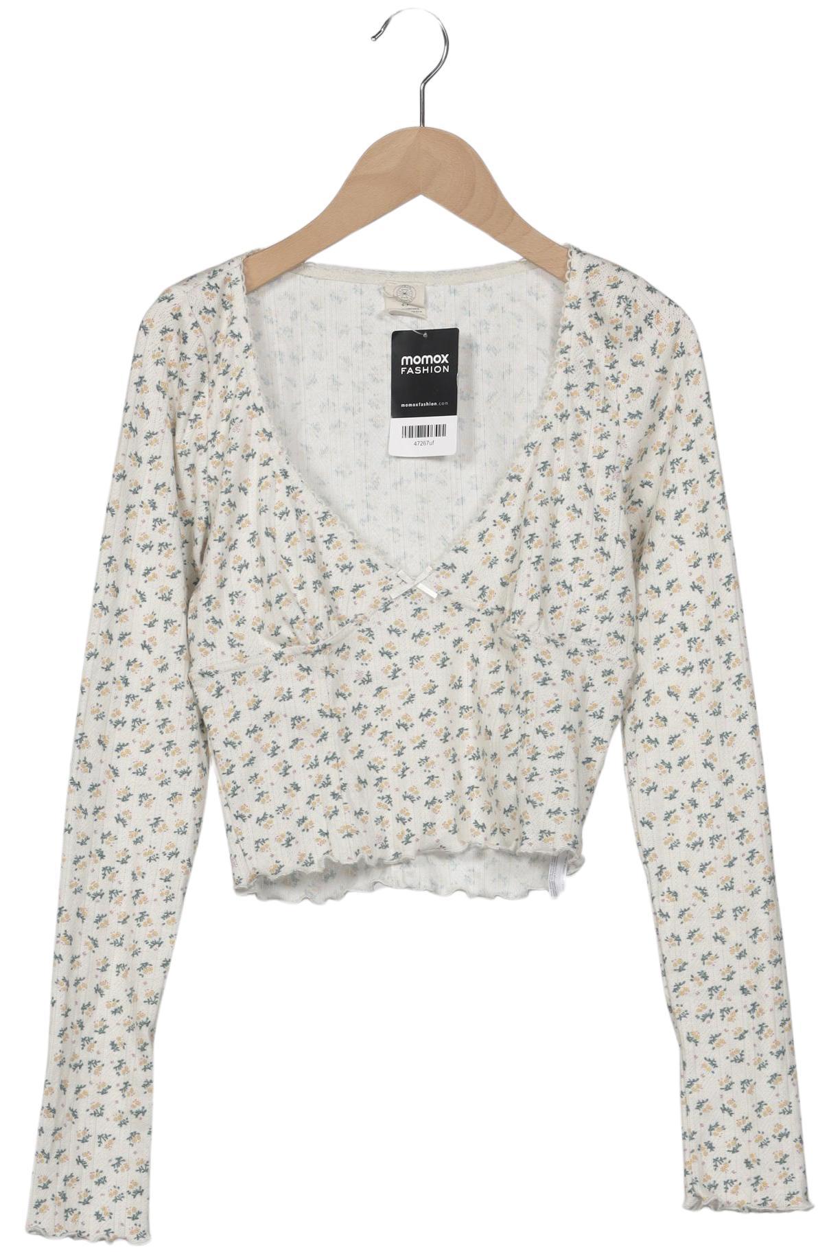 

Urban Outfitters Damen Langarmshirt, cremeweiß, Gr. 36