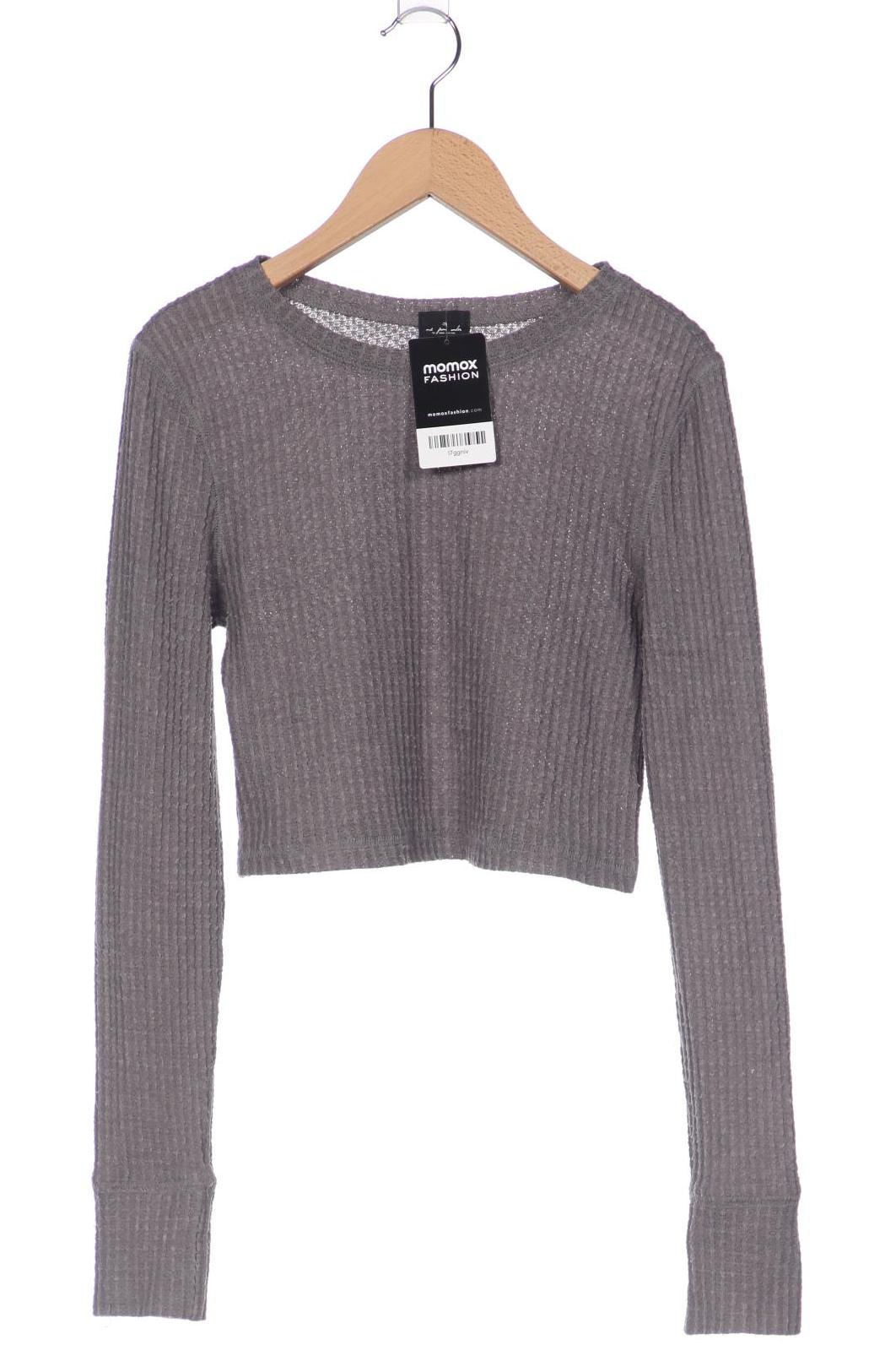 

Urban Outfitters Damen Langarmshirt, grau, Gr. 34