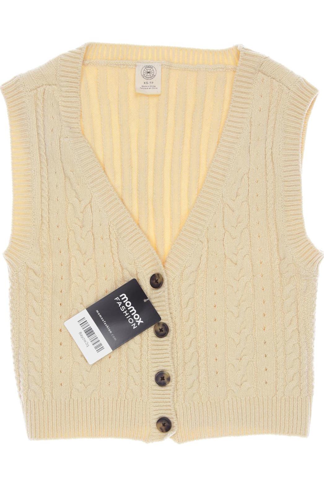 

Urban Outfitters Damen Strickjacke, cremeweiß, Gr. 34