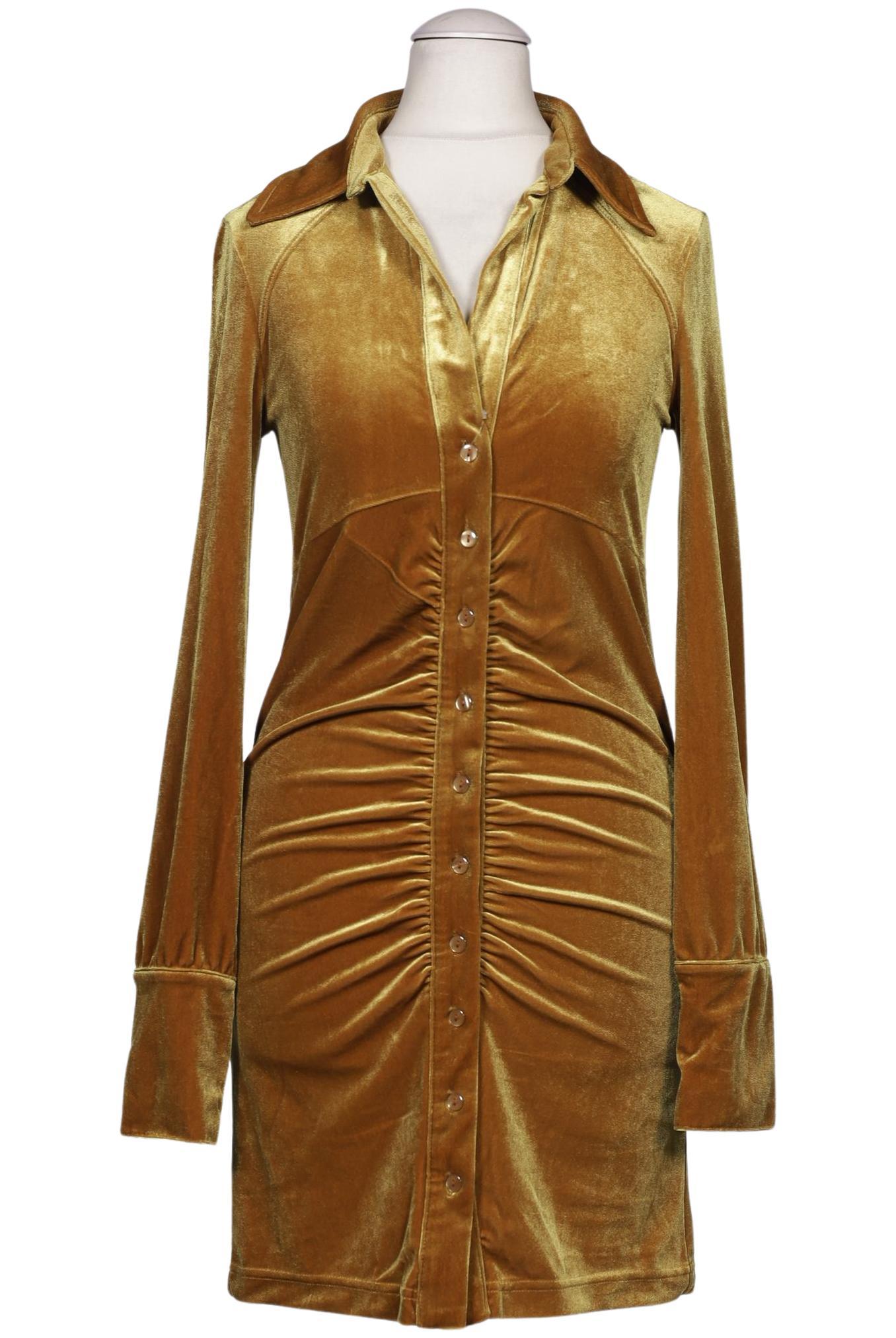 

Urban Outfitters Damen Kleid, gold, Gr. 34