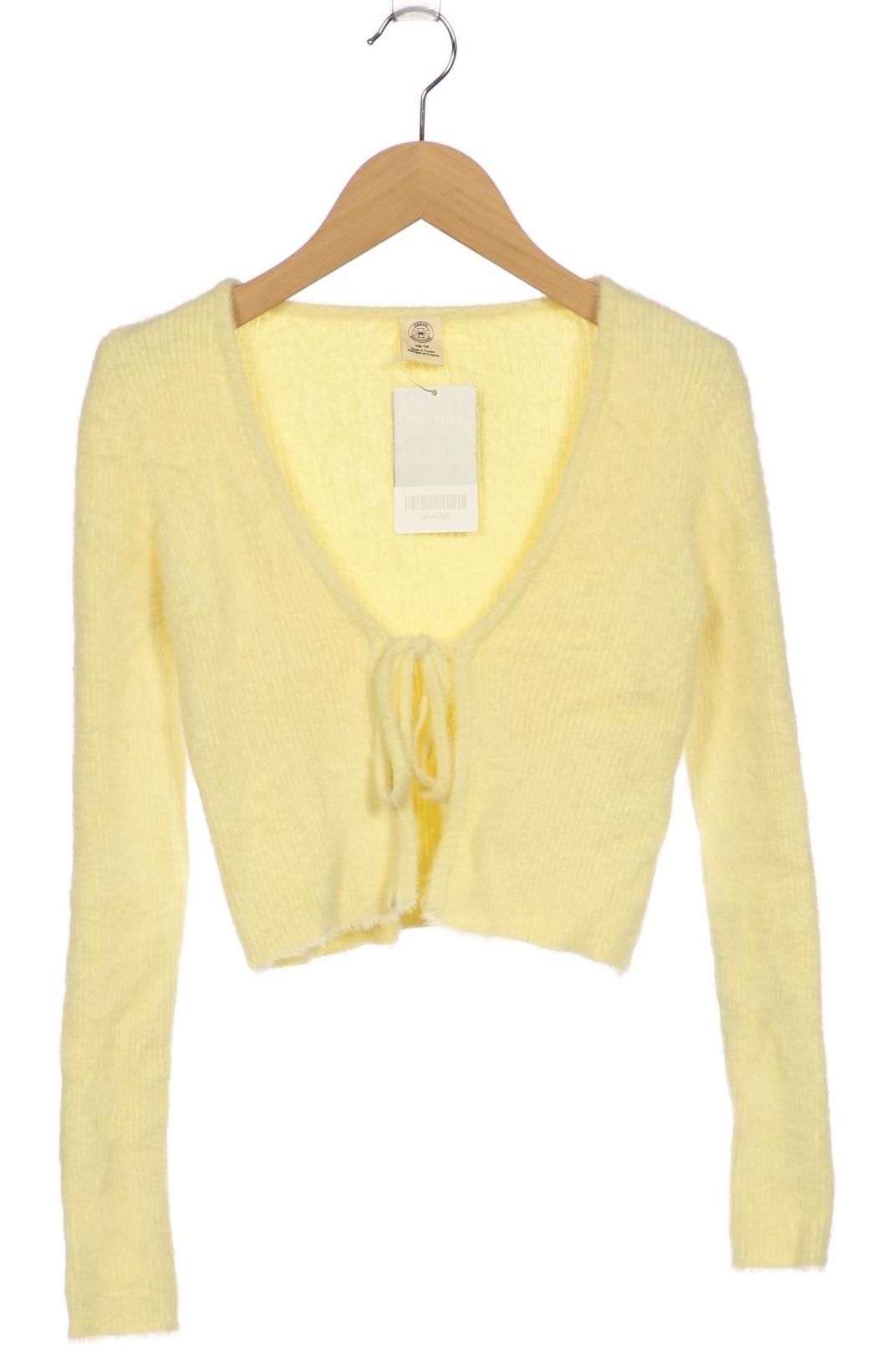 

Urban Outfitters Damen Strickjacke, gelb, Gr. 34