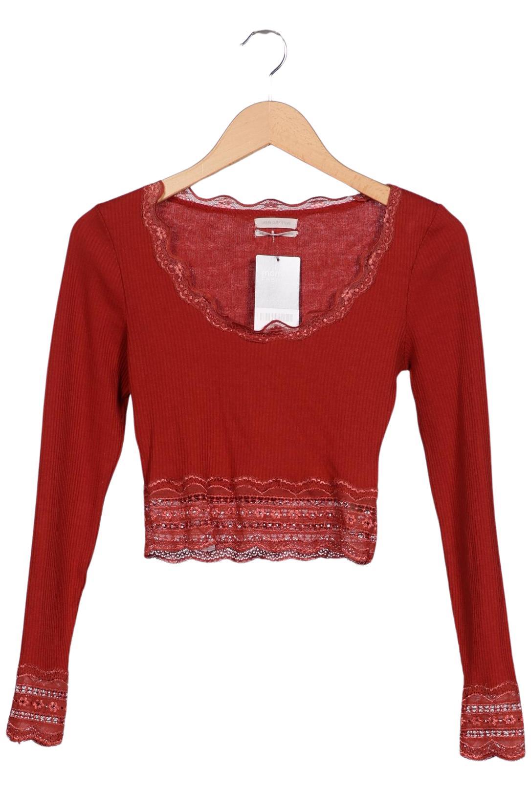 

Urban Outfitters Damen Langarmshirt, rot, Gr. 38