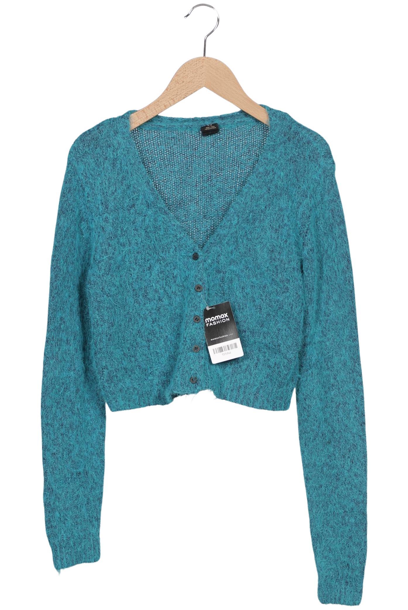 

Urban Outfitters Damen Strickjacke, türkis, Gr. 38