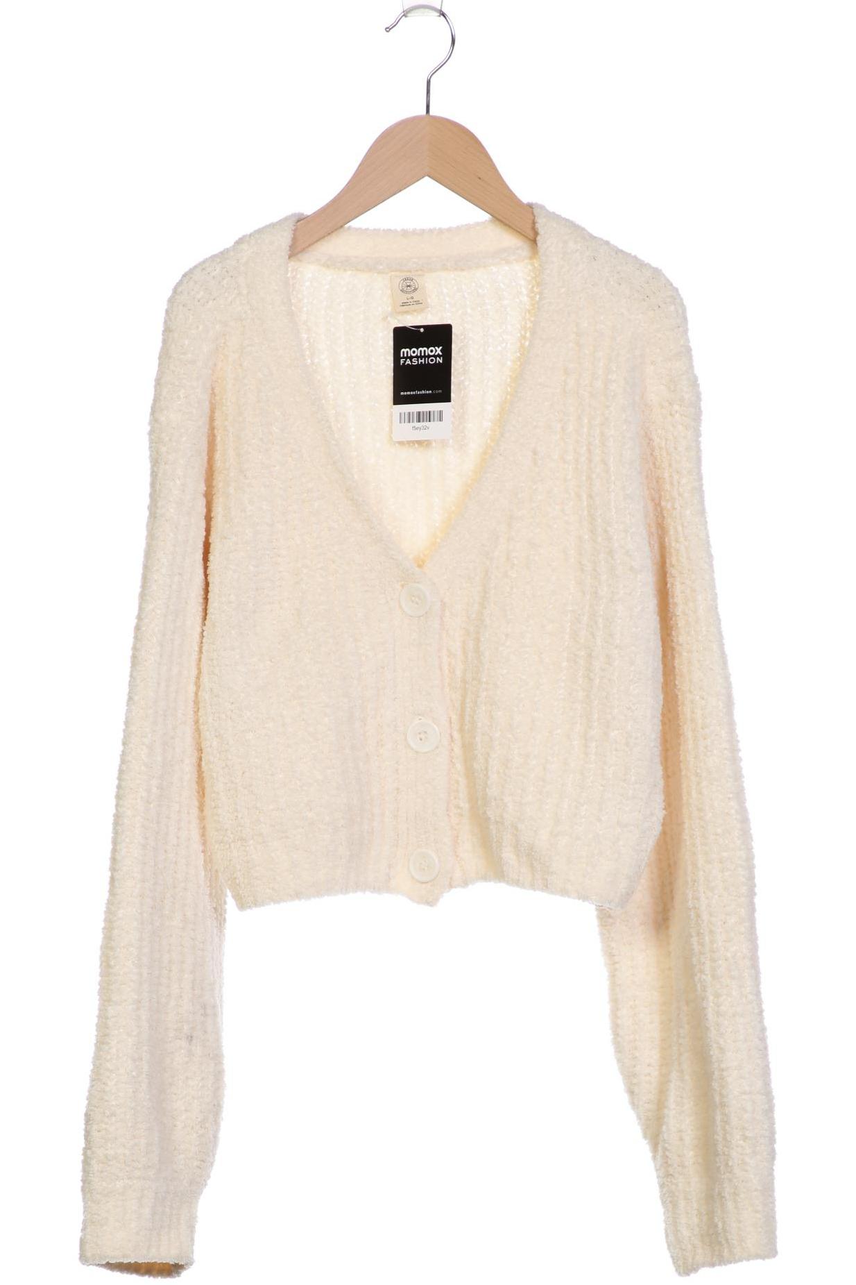 

Urban Outfitters Damen Strickjacke, cremeweiß, Gr. 42