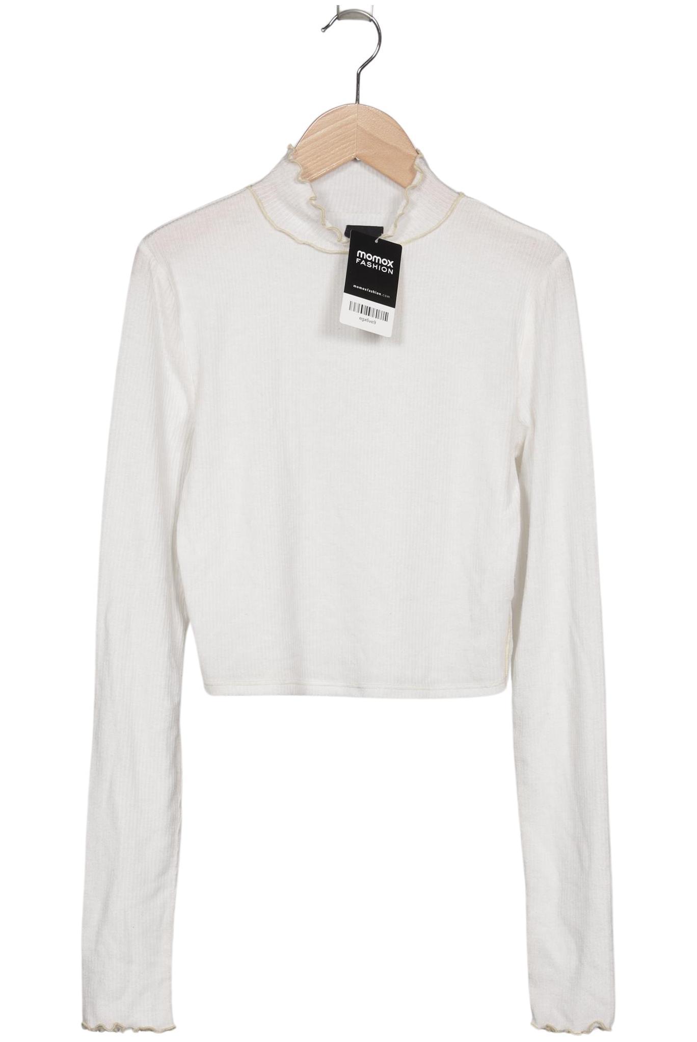 

Urban Outfitters Damen Langarmshirt, weiß, Gr. 38