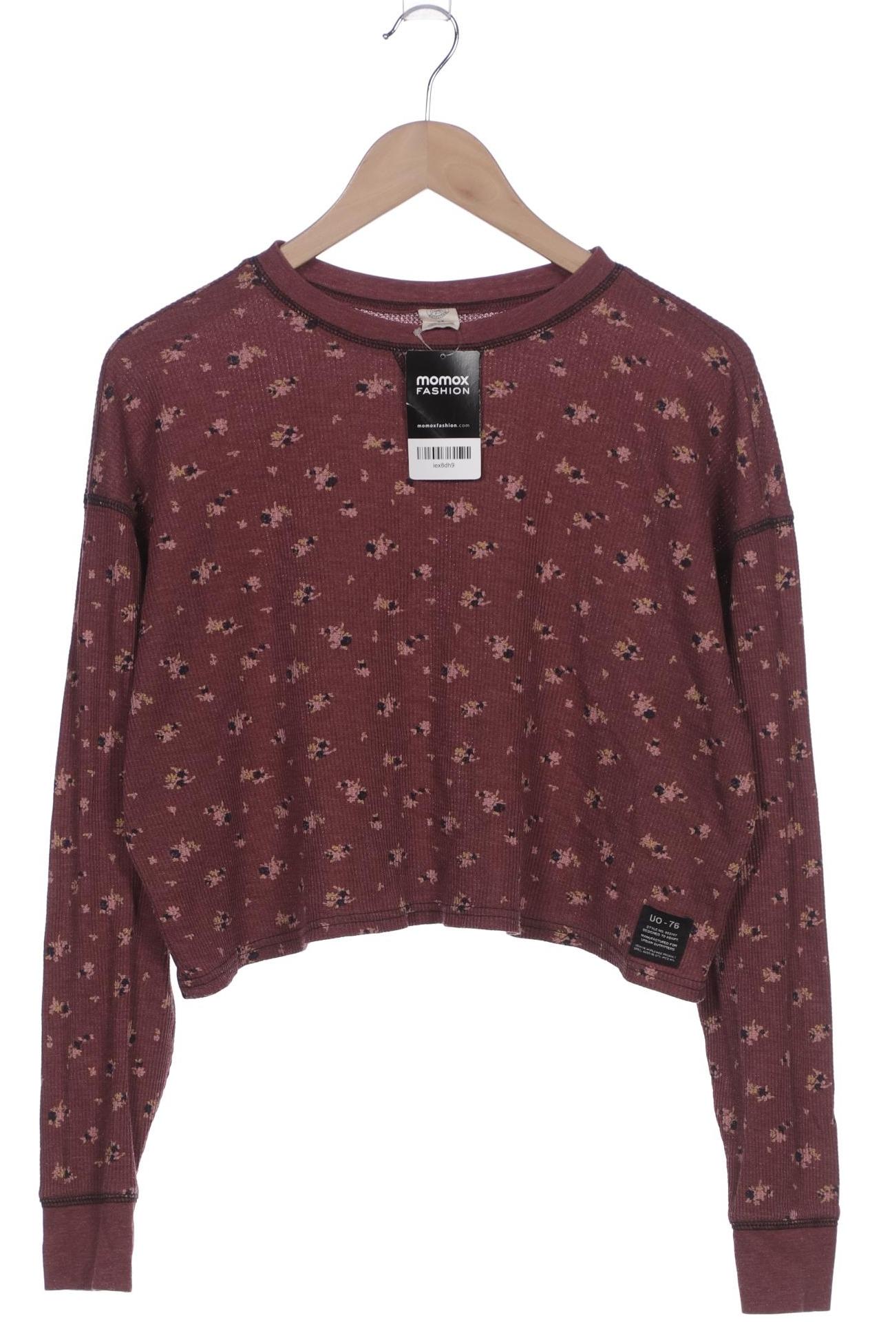 

Urban Outfitters Damen Langarmshirt, bordeaux, Gr. 36