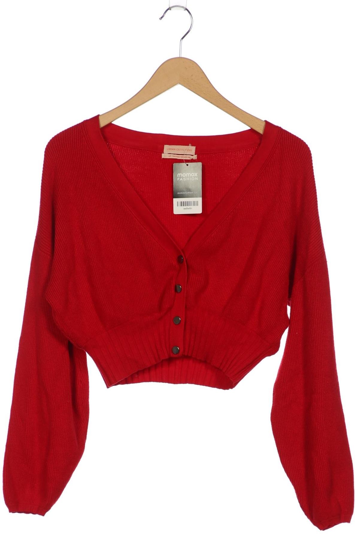 

Urban Outfitters Damen Strickjacke, rot, Gr. 36