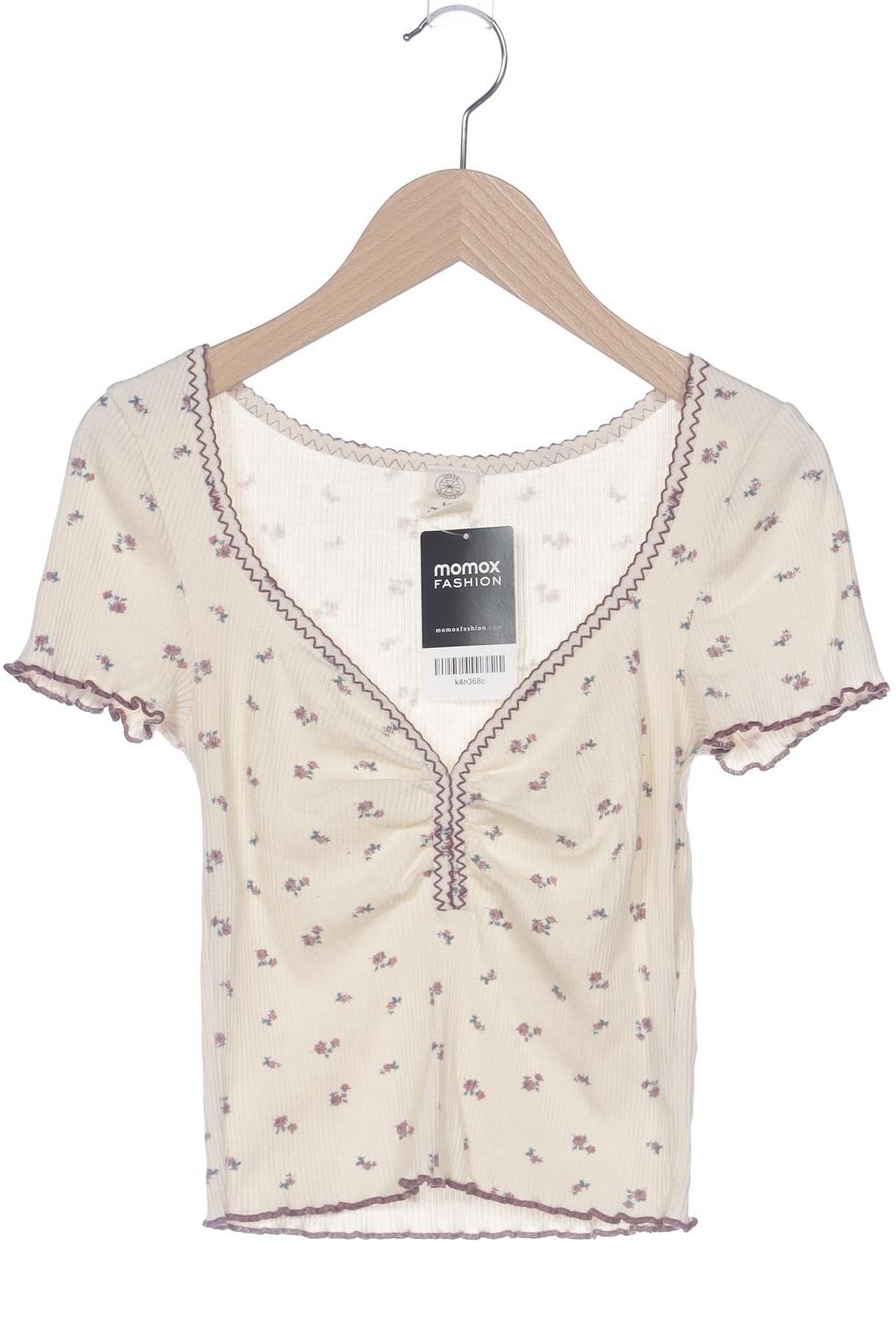 

Urban Outfitters Damen T-Shirt, cremeweiß, Gr. 36