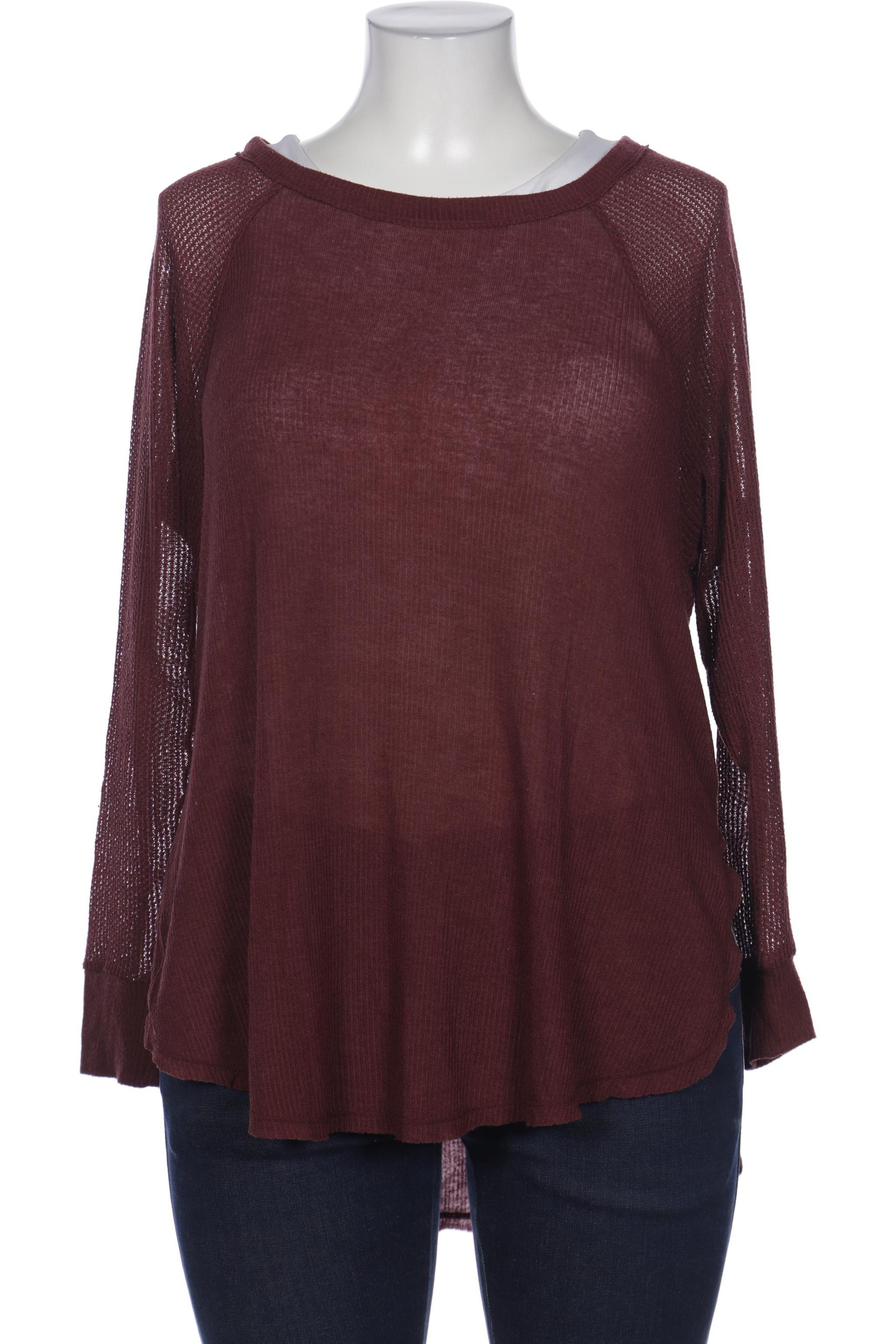 

Urban Outfitters Damen Langarmshirt, bordeaux