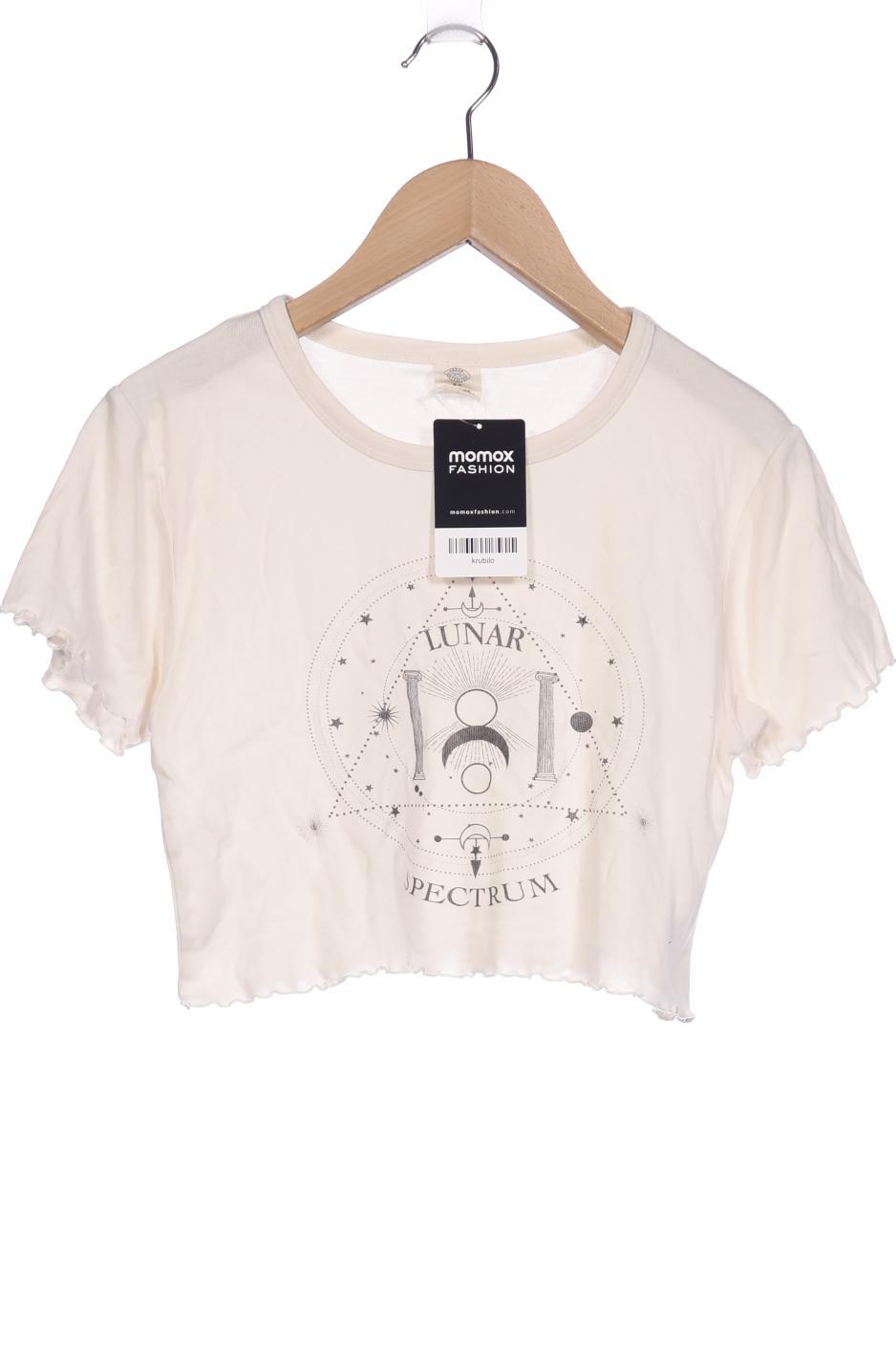 

Urban Outfitters Damen T-Shirt, cremeweiß, Gr. 36