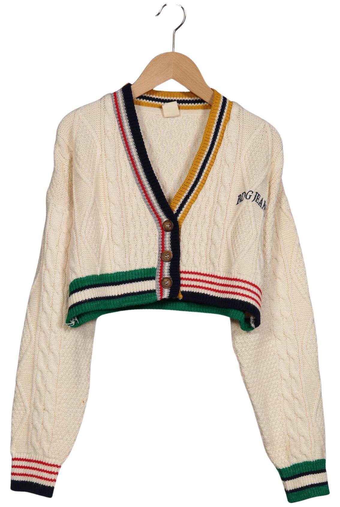 

Urban Outfitters Damen Strickjacke, cremeweiß, Gr. 34