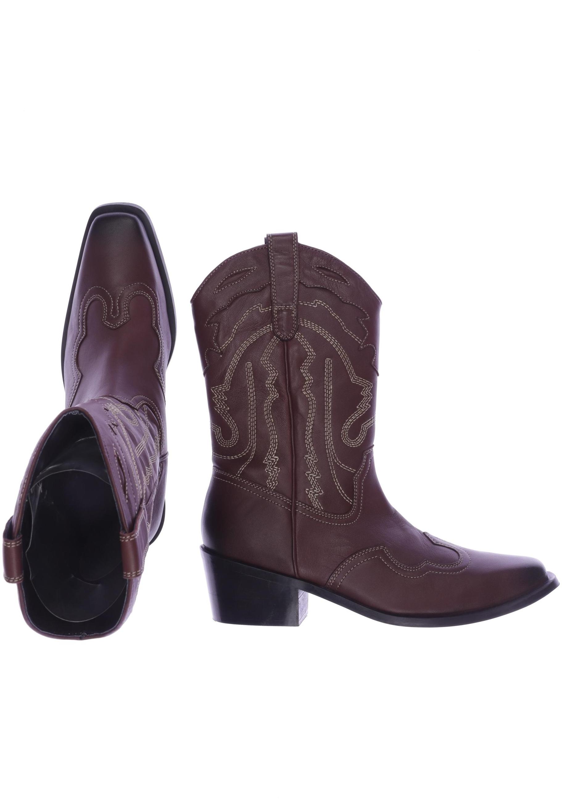 

Urban Outfitters Damen Stiefel, bordeaux, Gr. 6