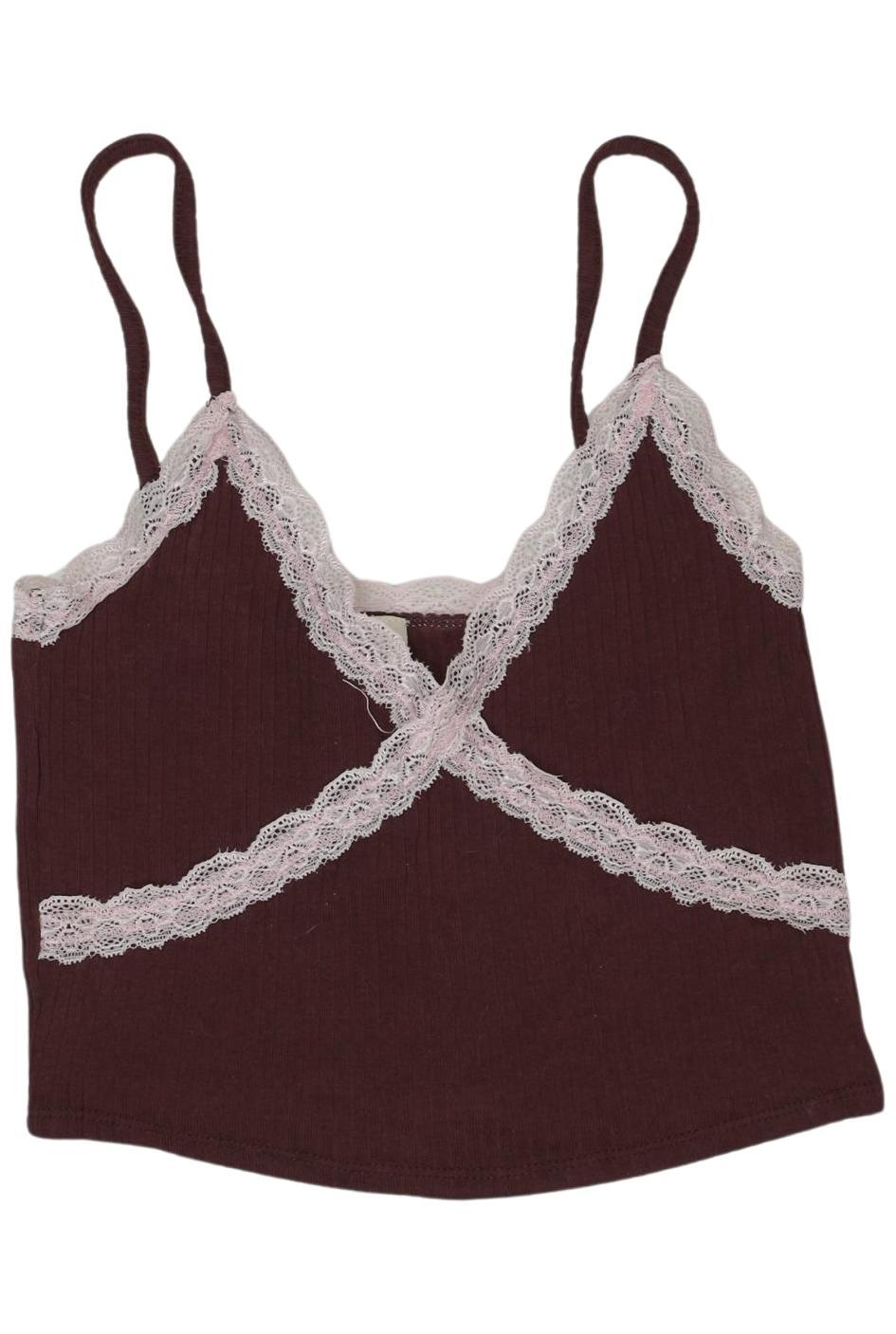 

Urban Outfitters Damen Top, bordeaux, Gr. 34