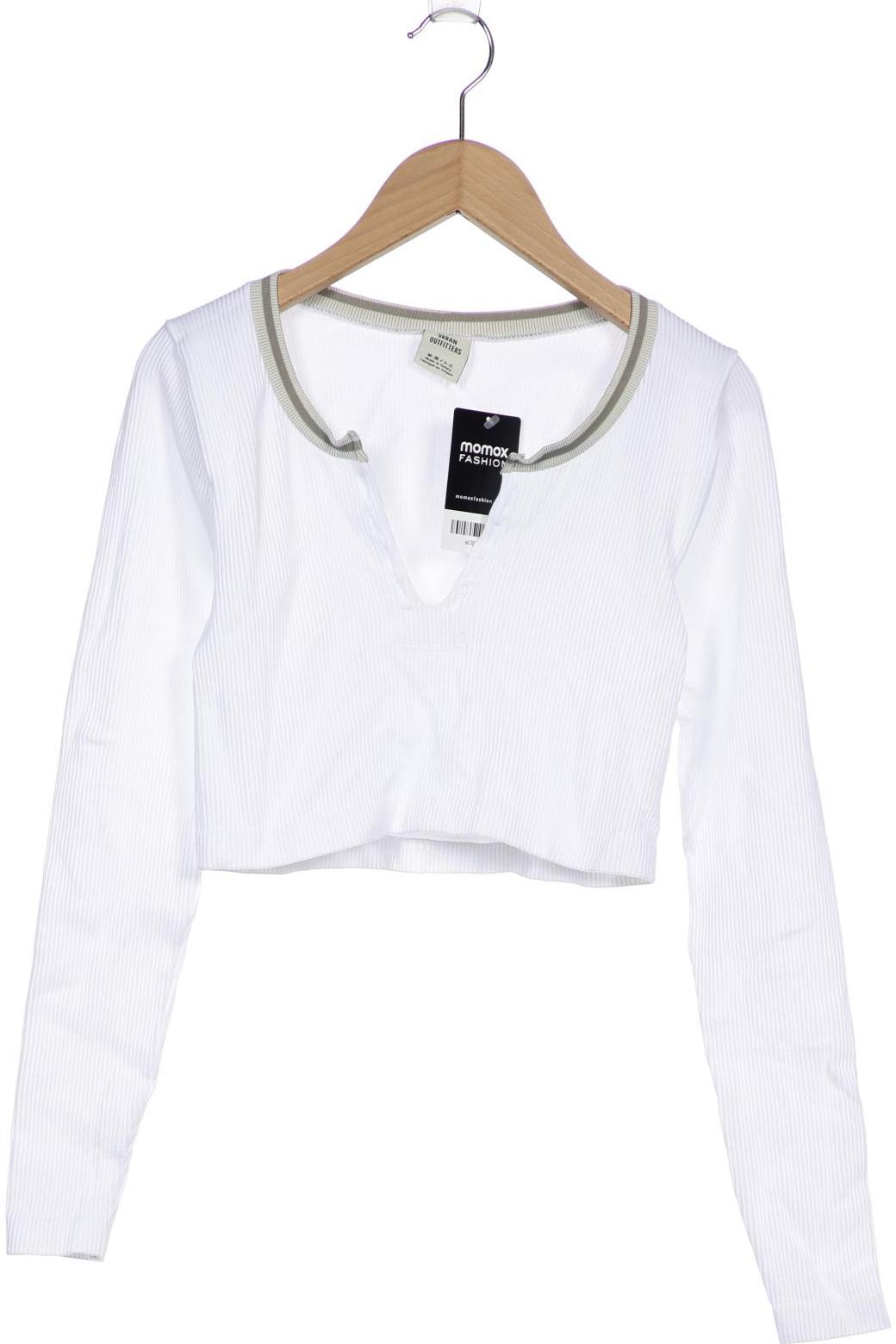 

Urban Outfitters Damen Langarmshirt, weiß, Gr. 36