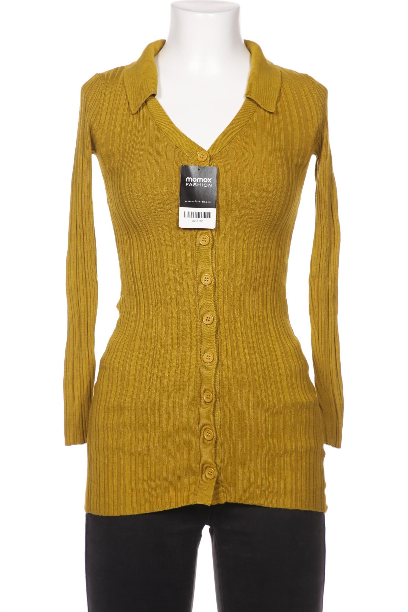 

Urban Outfitters Damen Strickjacke, gelb, Gr. 34