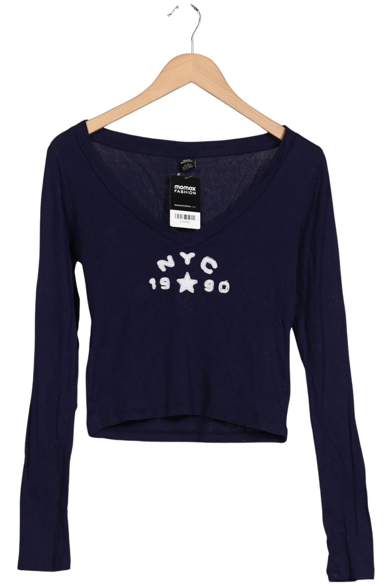 

Urban Outfitters Damen Langarmshirt, marineblau, Gr. 38