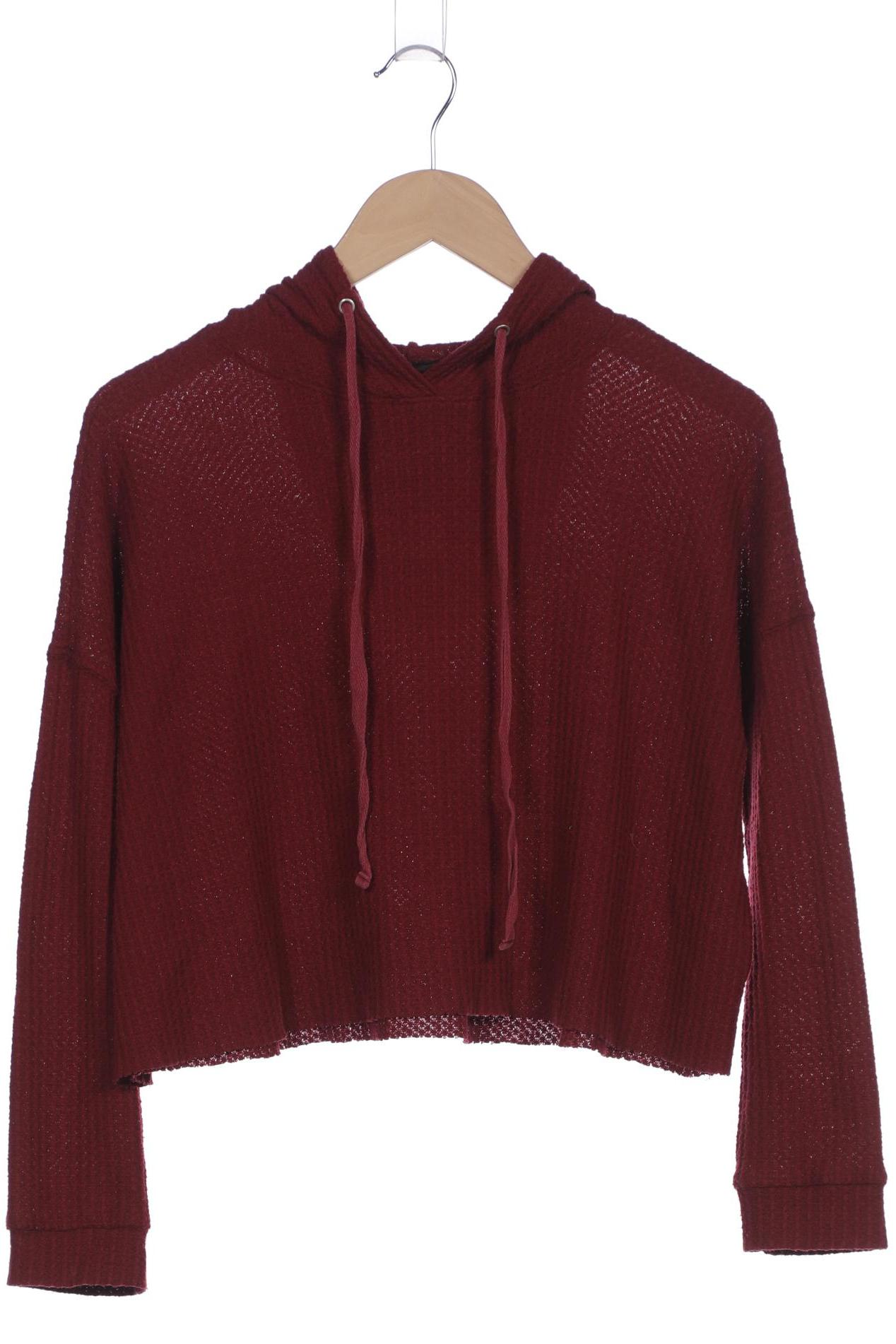 

Urban Outfitters Damen Kapuzenpullover, bordeaux, Gr. 36