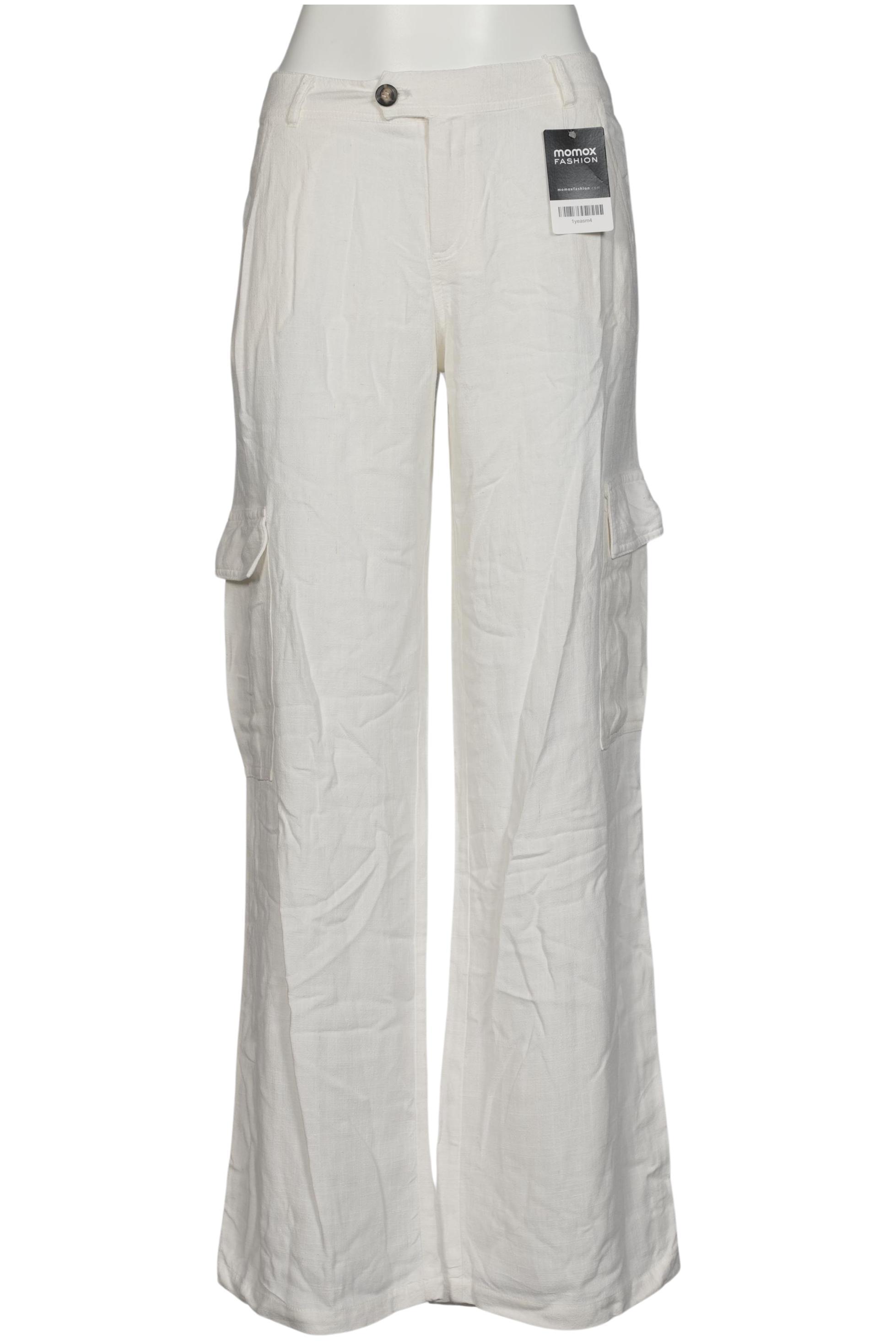 

Urban Outfitters Damen Stoffhose, cremeweiß, Gr. 0