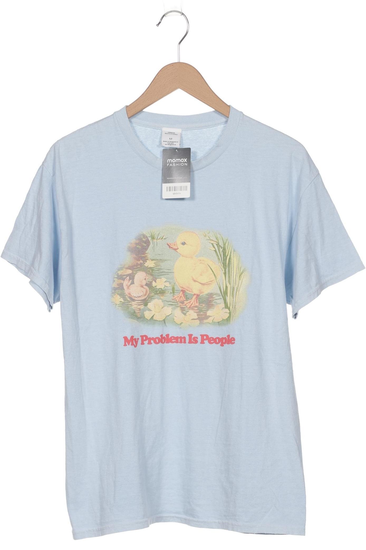 

Urban Outfitters Damen T-Shirt, hellblau, Gr. 36