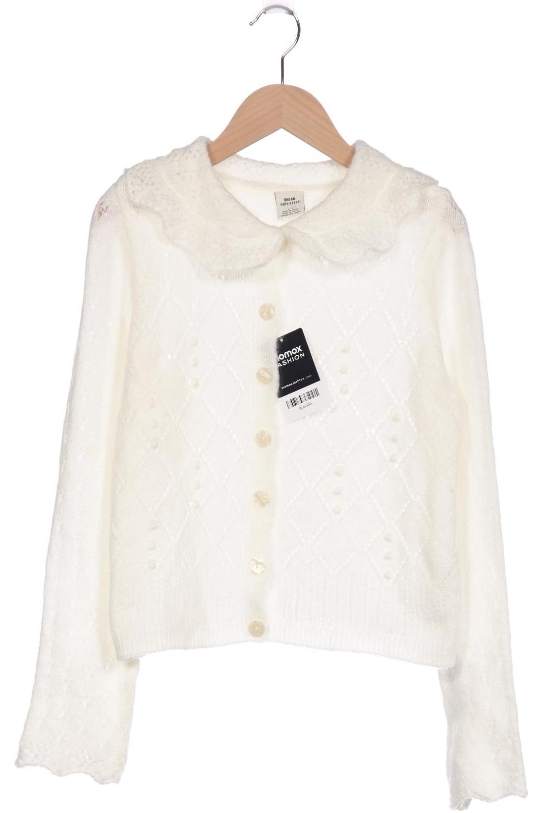 

Urban Outfitters Damen Strickjacke, cremeweiß, Gr. 36