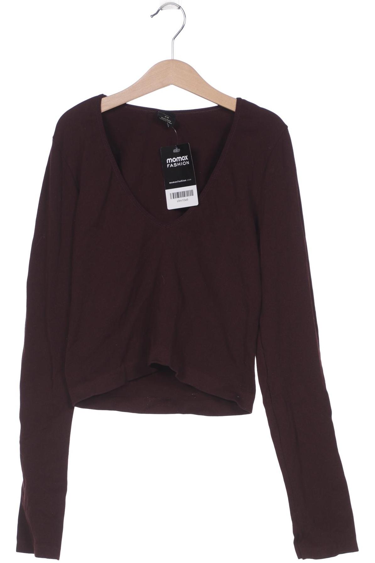 

Urban Outfitters Damen Langarmshirt, bordeaux