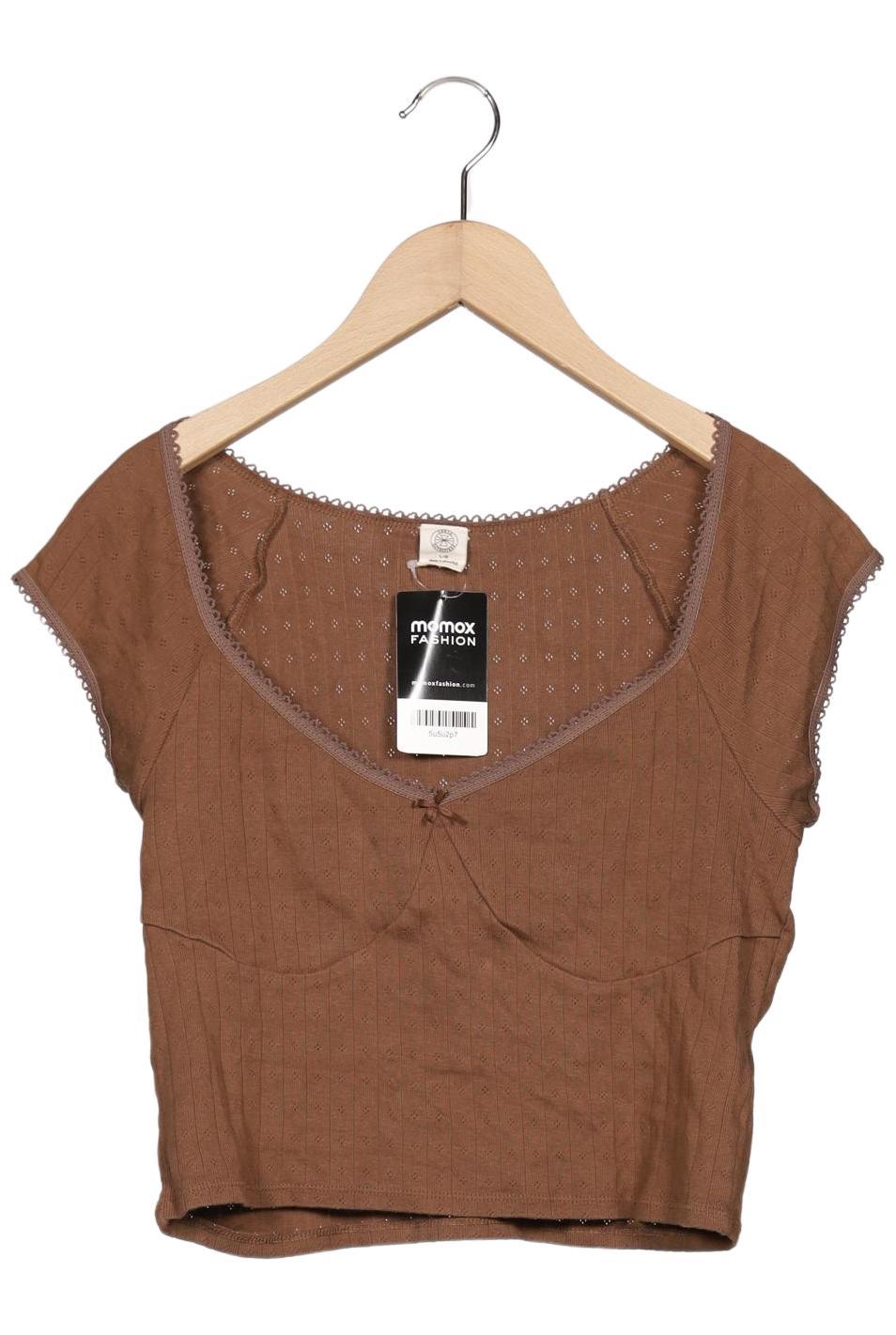 

Urban Outfitters Damen T-Shirt, braun, Gr. 42