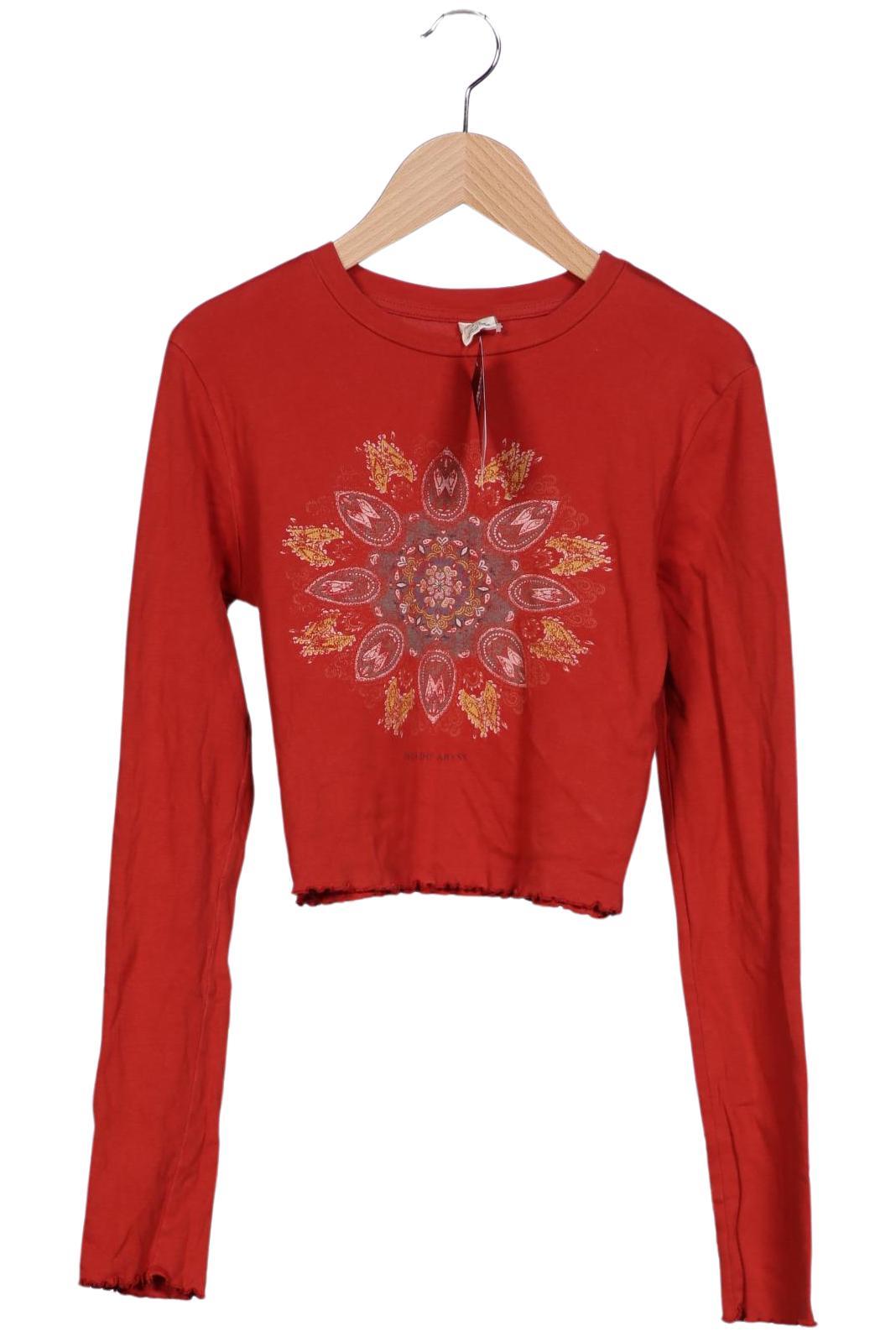 

Urban Outfitters Damen Langarmshirt, rot, Gr. 34