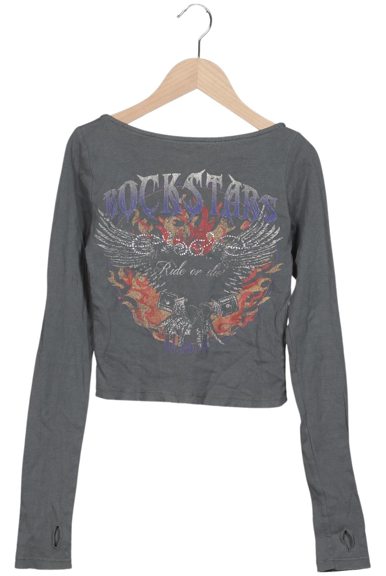 

Urban Outfitters Damen Langarmshirt, grau, Gr. 36