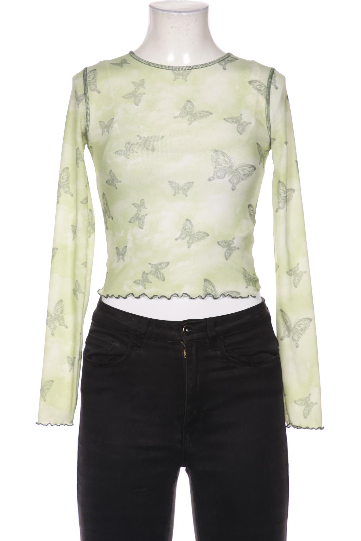 

Urban Outfitters Damen Langarmshirt, hellgrün, Gr. 34