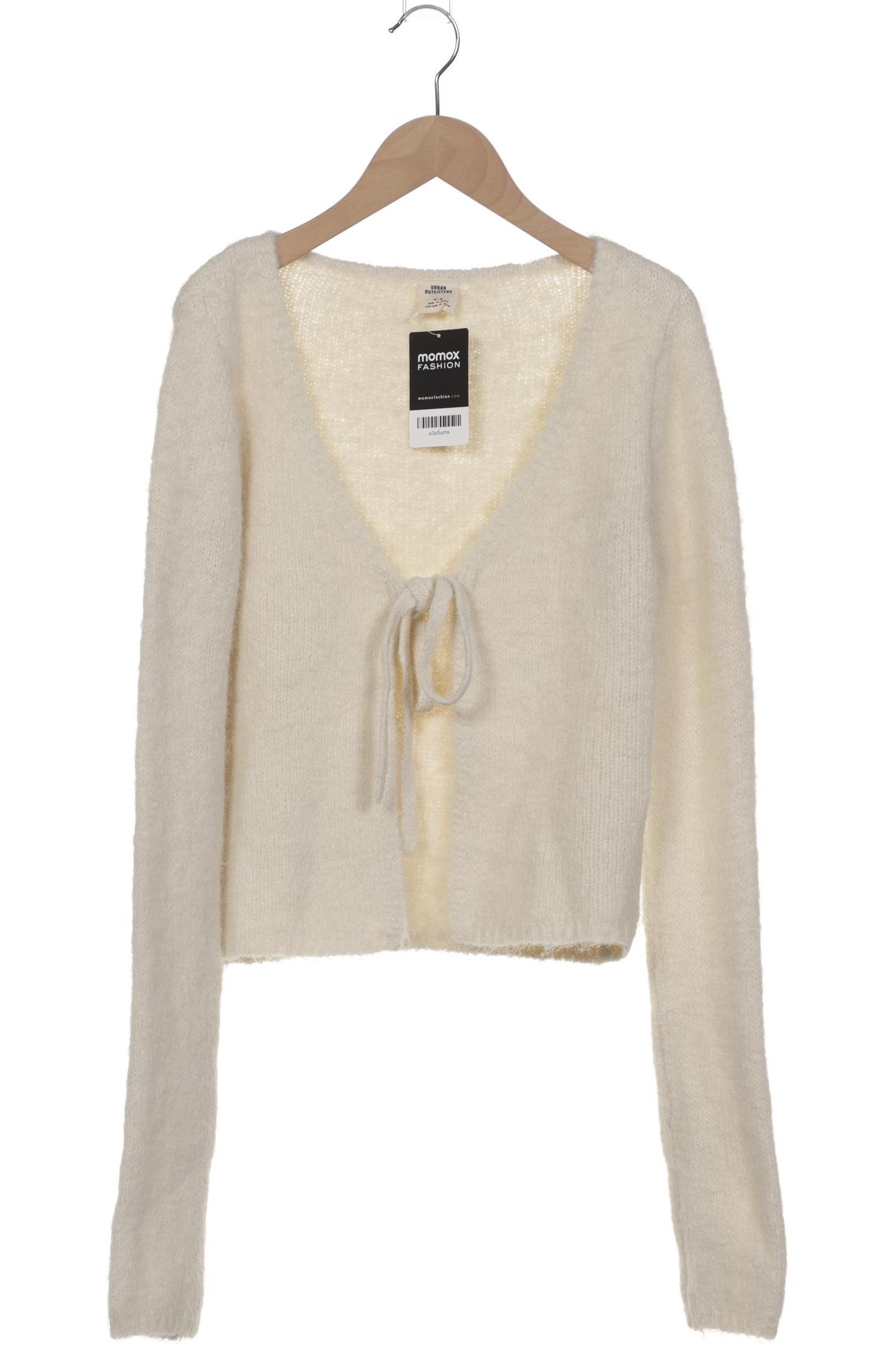 

Urban Outfitters Damen Strickjacke, cremeweiß, Gr. 38