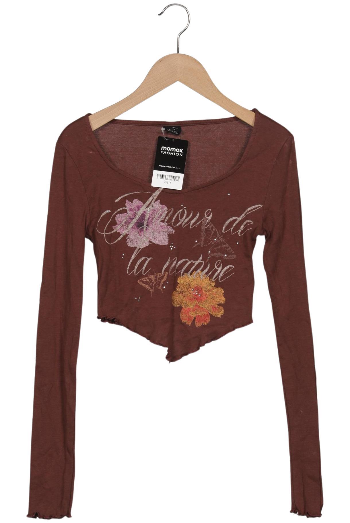 

Urban Outfitters Damen Langarmshirt, braun, Gr. 36