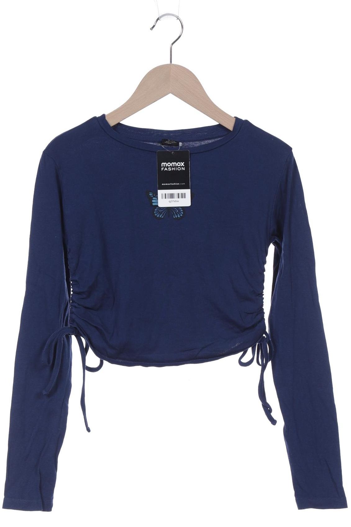 

Urban Outfitters Damen Langarmshirt, marineblau, Gr. 34