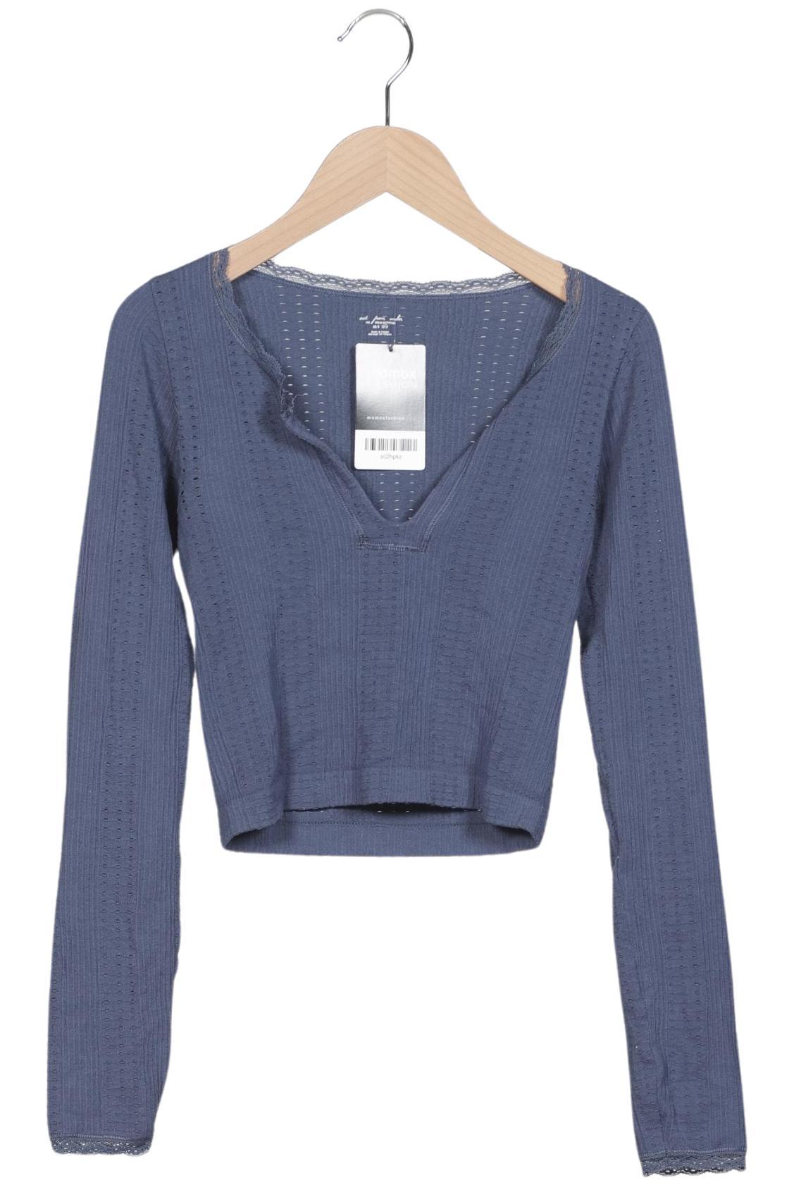 

Urban Outfitters Damen Langarmshirt, blau, Gr. 34