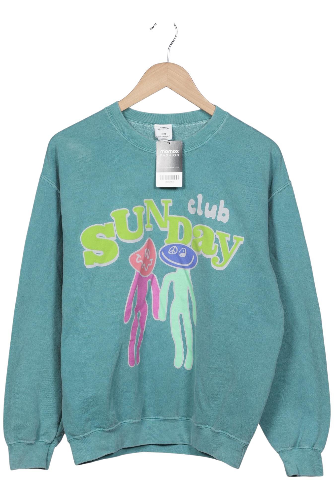 

Urban Outfitters Damen Sweatshirt, türkis, Gr. 34