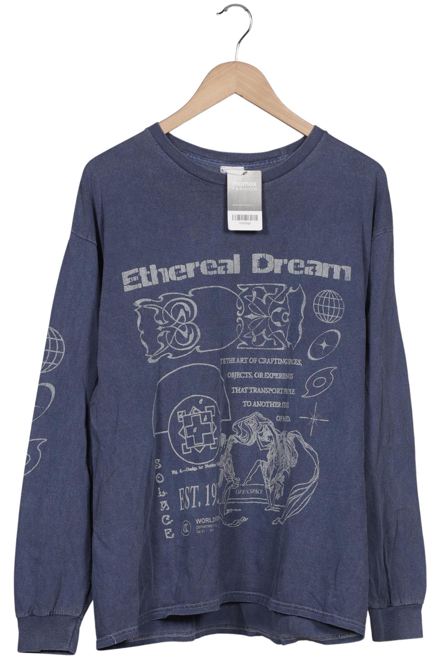 

Urban Outfitters Herren Langarmshirt, blau, Gr. 48