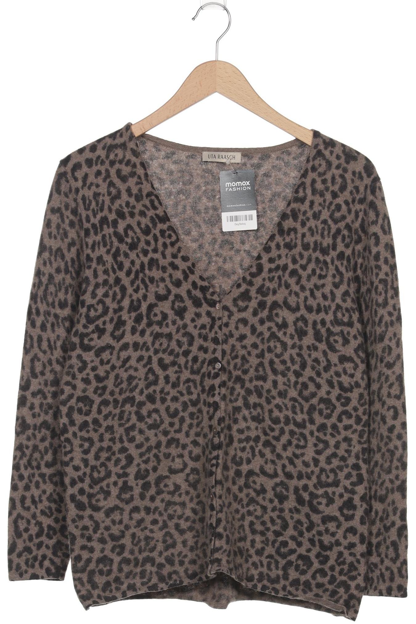 

Uta Raasch Damen Strickjacke, braun, Gr. 42