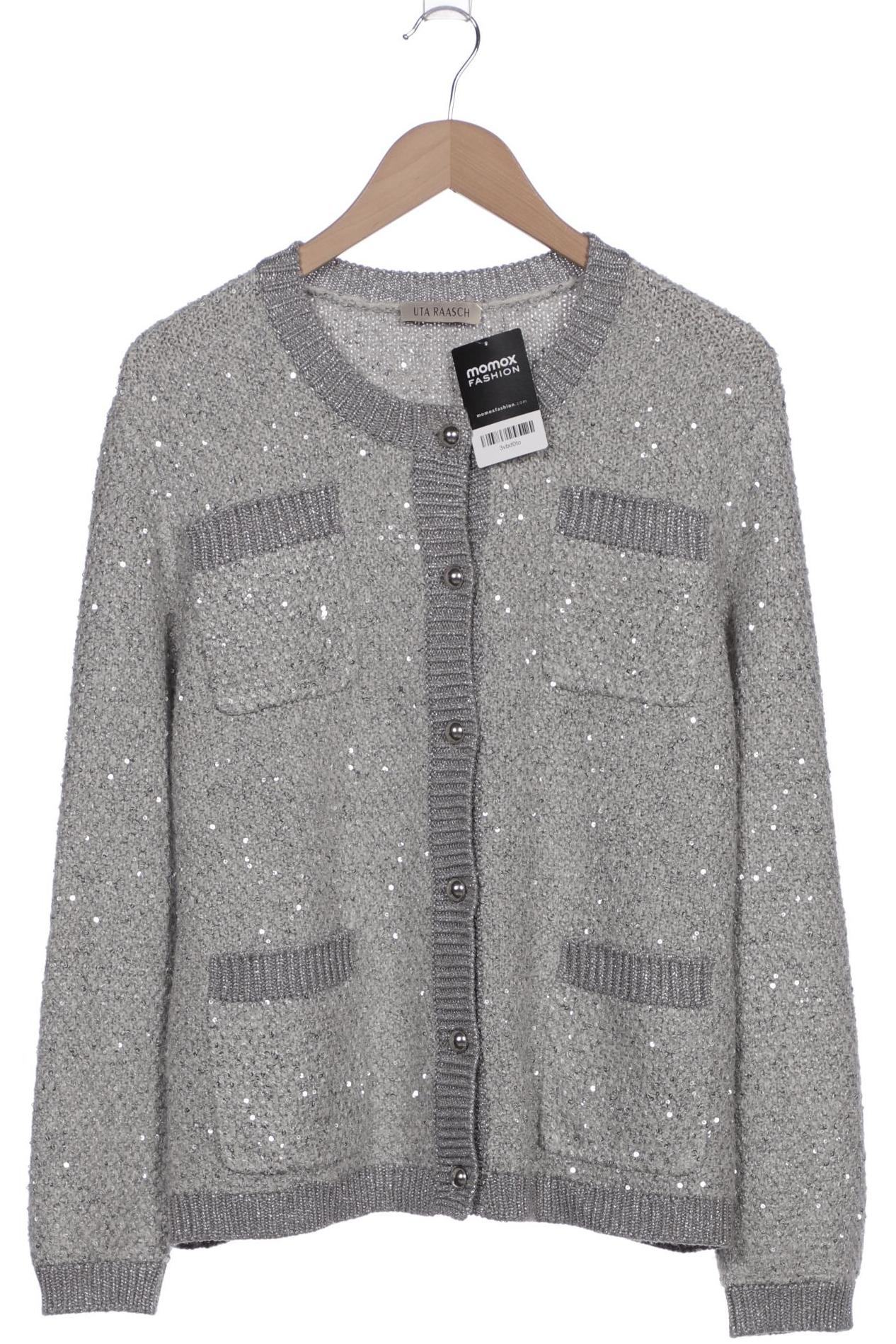 

Uta Raasch Damen Strickjacke, grau, Gr. 44
