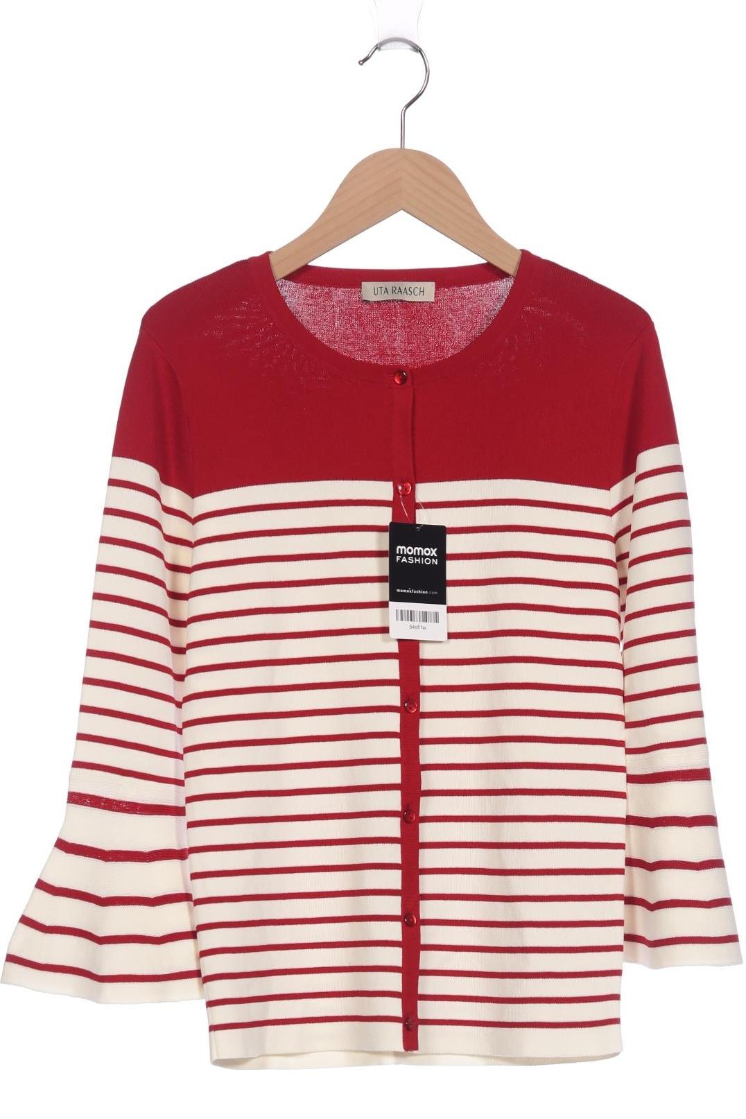 

Uta Raasch Damen Strickjacke, rot, Gr. 36