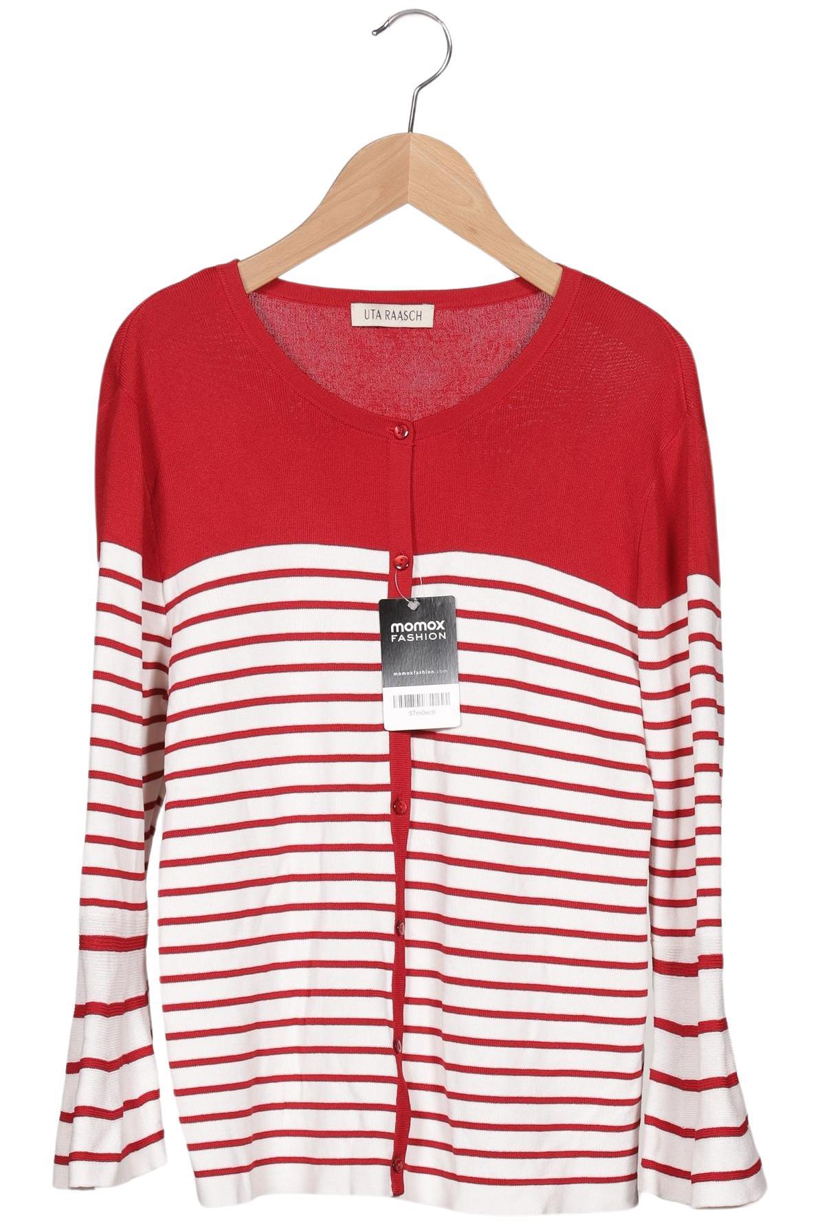 

Uta Raasch Damen Strickjacke, rot, Gr. 38