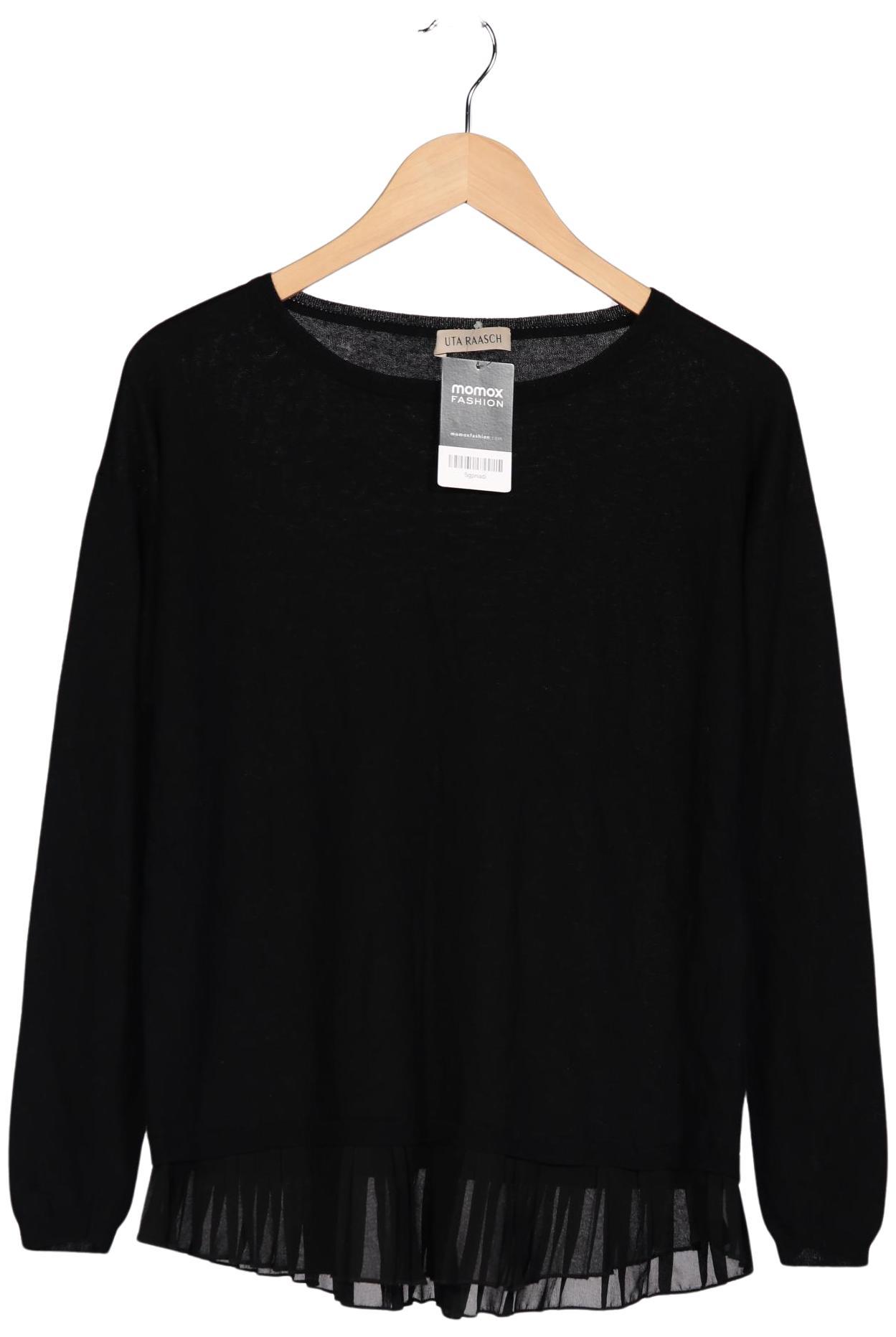 

Uta Raasch Damen Pullover, schwarz, Gr. 38