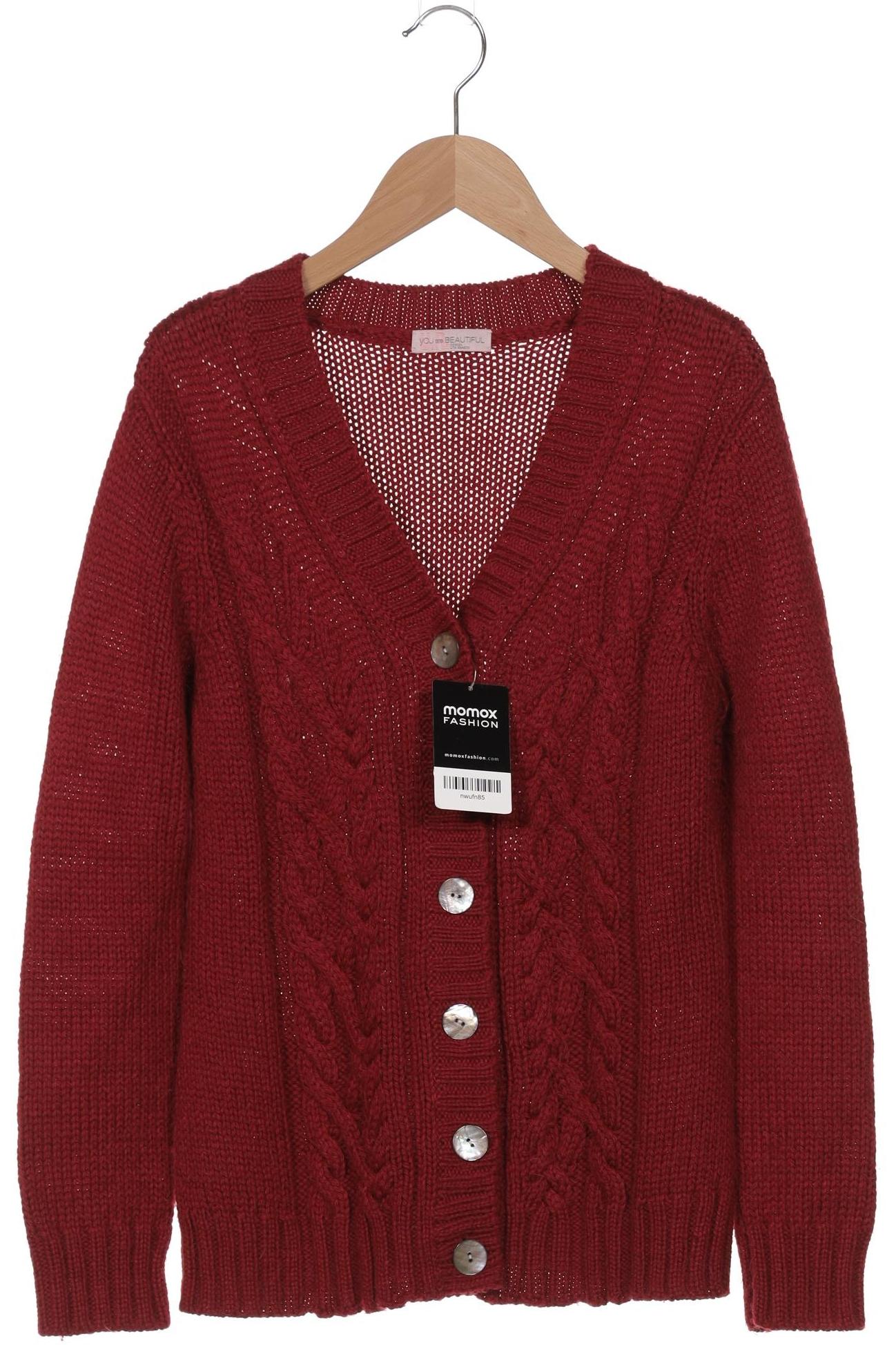Thumbnail - Uta Raasch Damen Strickjacke, bordeaux, Gr. 40