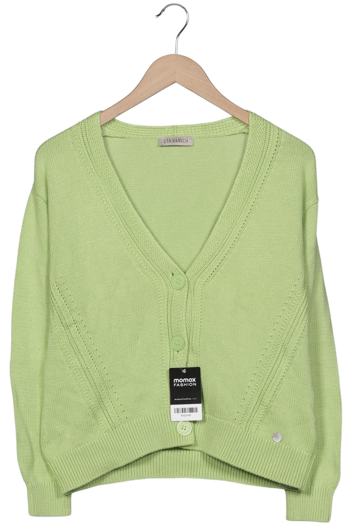 

Uta Raasch Damen Strickjacke, hellgrün, Gr. 38
