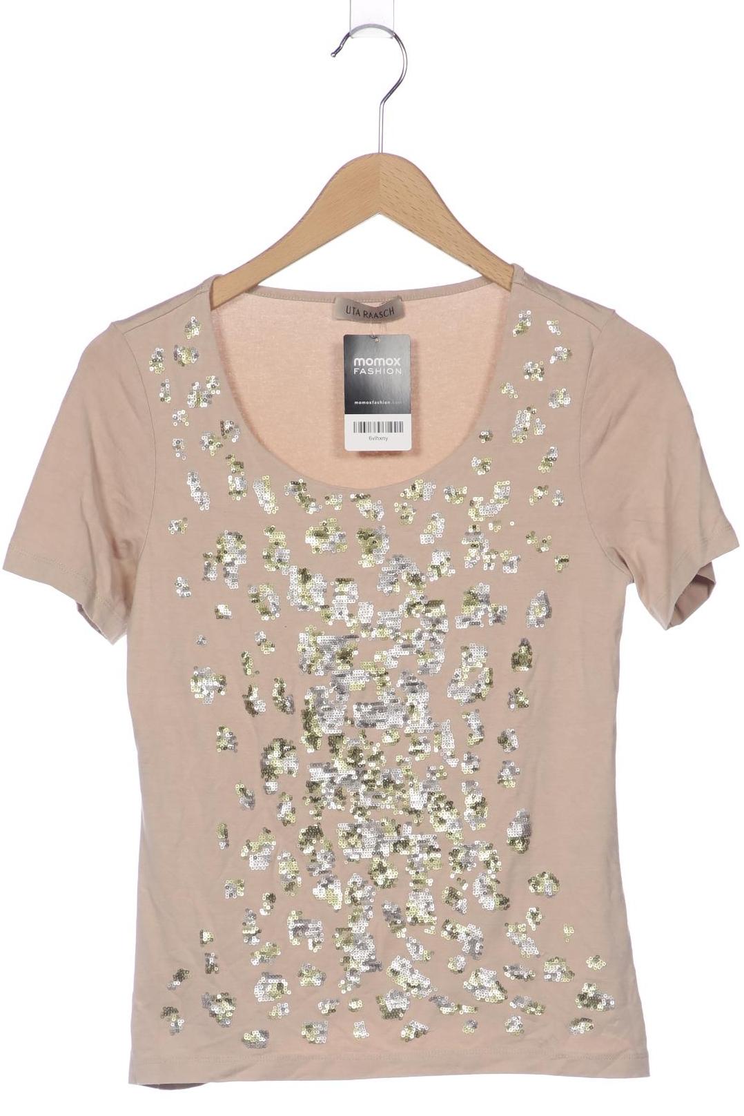 

Uta Raasch Damen T-Shirt, beige, Gr. 38