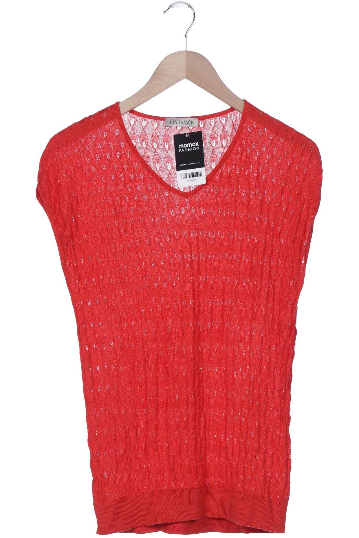 

Uta Raasch Damen Pullover, rot, Gr. 38