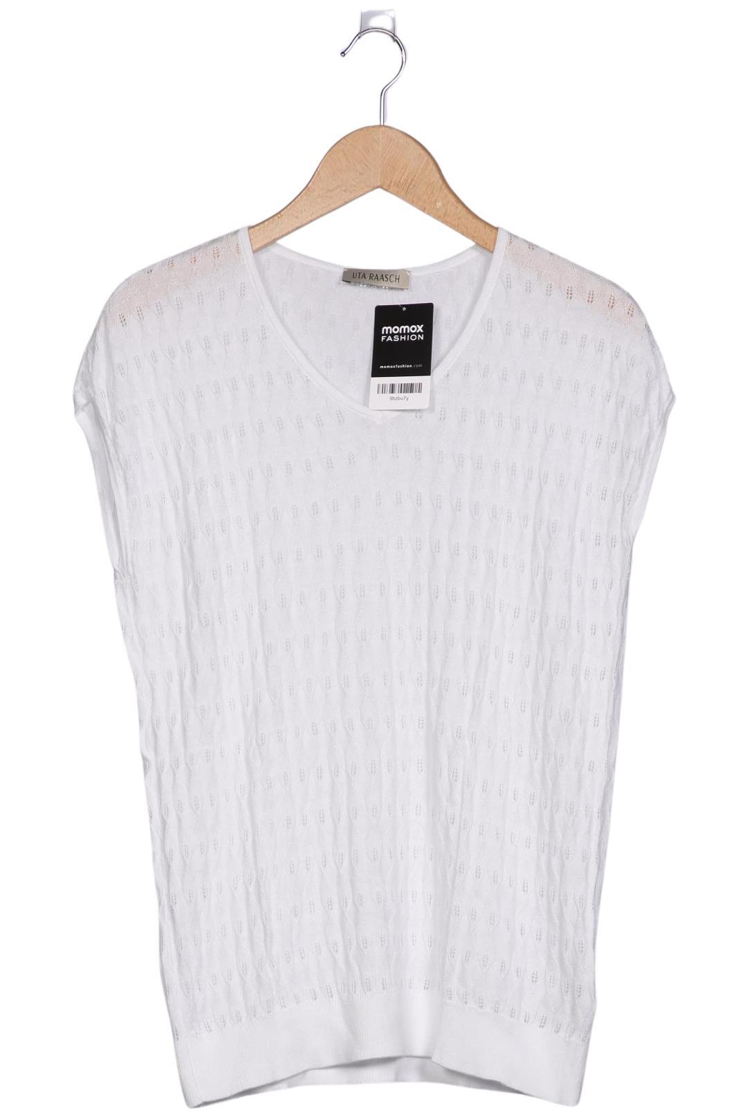 

Uta Raasch Damen Pullover, weiß, Gr. 38
