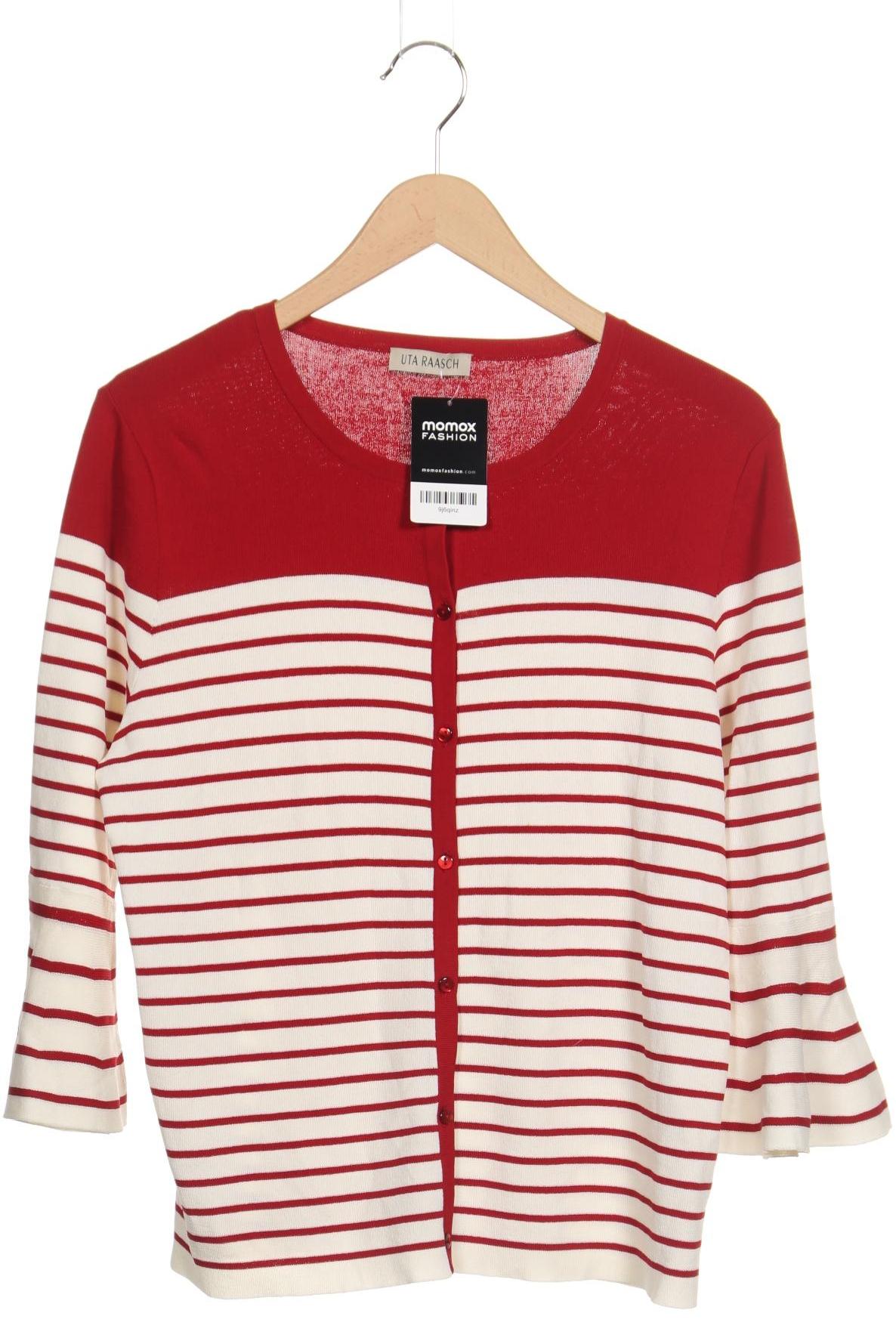 

Uta Raasch Damen Strickjacke, rot, Gr. 44