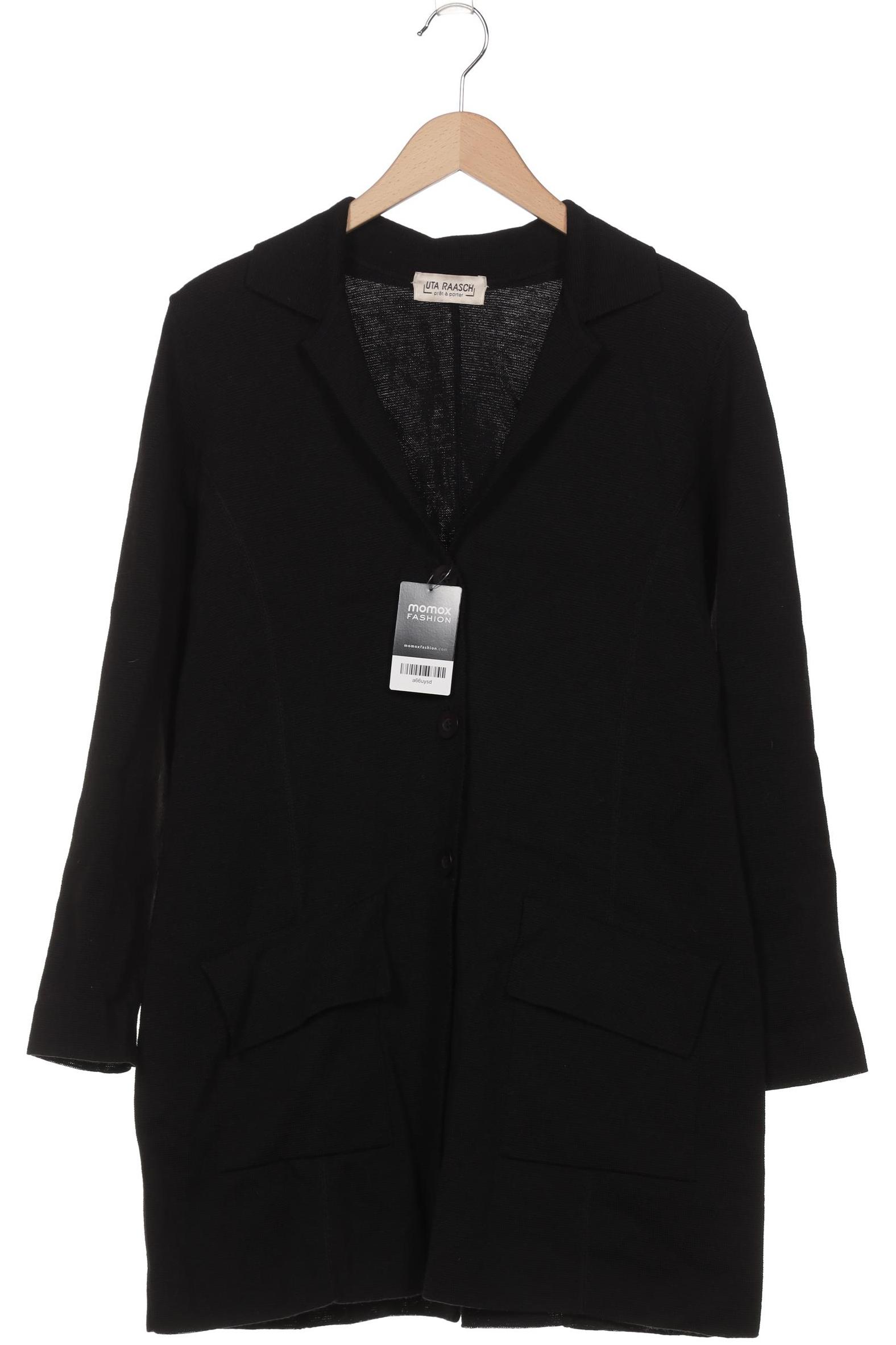 

Uta Raasch Damen Strickjacke, schwarz, Gr. 42