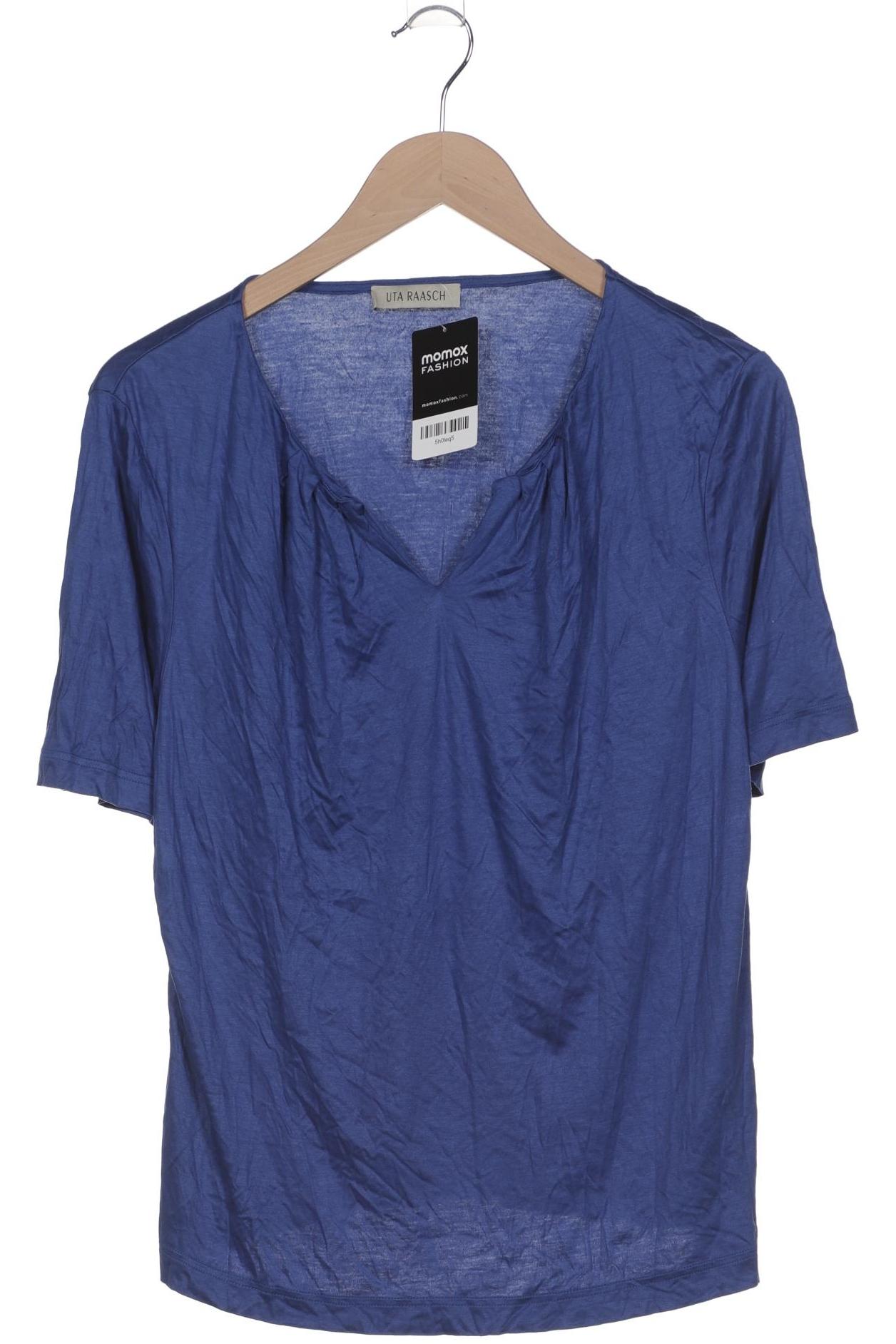 

Uta Raasch Damen T-Shirt, blau, Gr. 44