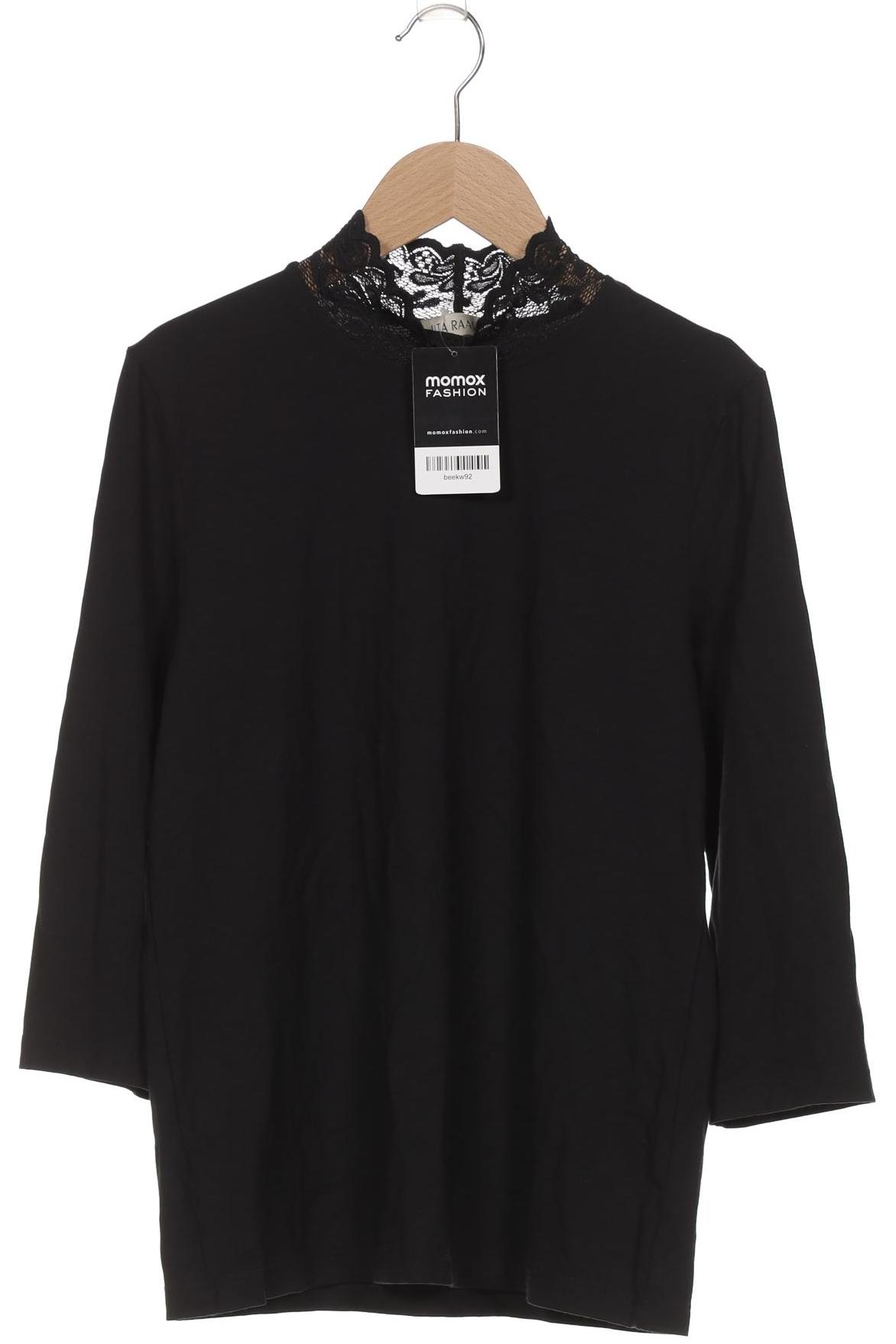 

Uta Raasch Damen Langarmshirt, schwarz, Gr. 40