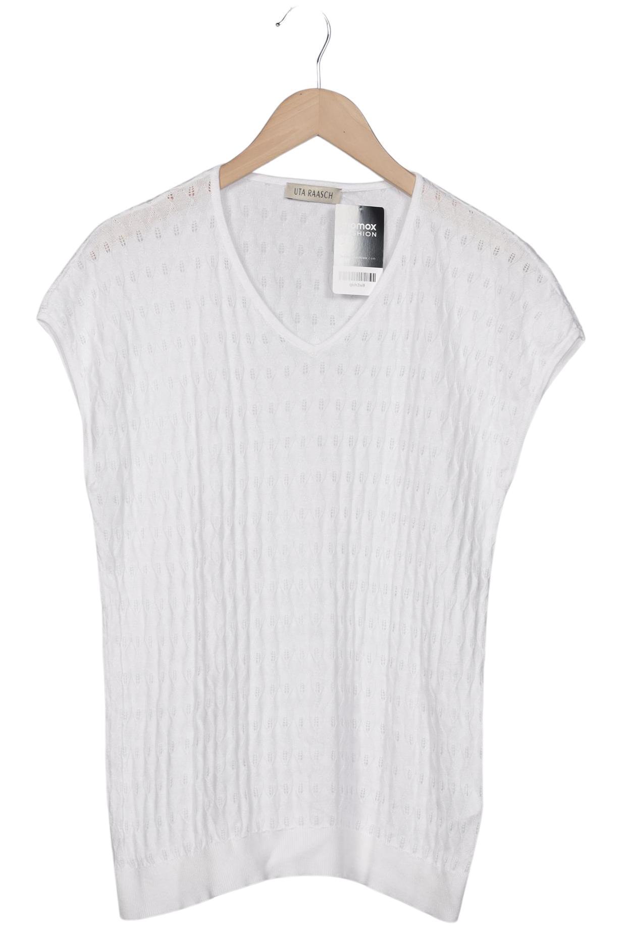 

Uta Raasch Damen Pullover, weiß, Gr. 42